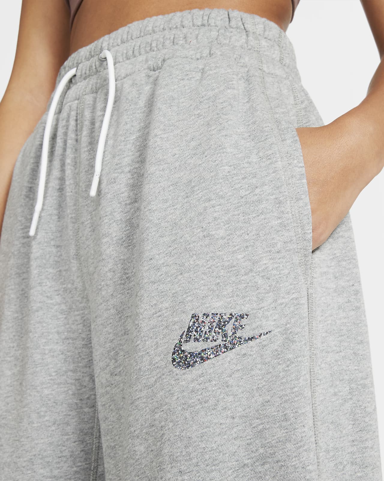 nike grey trousers