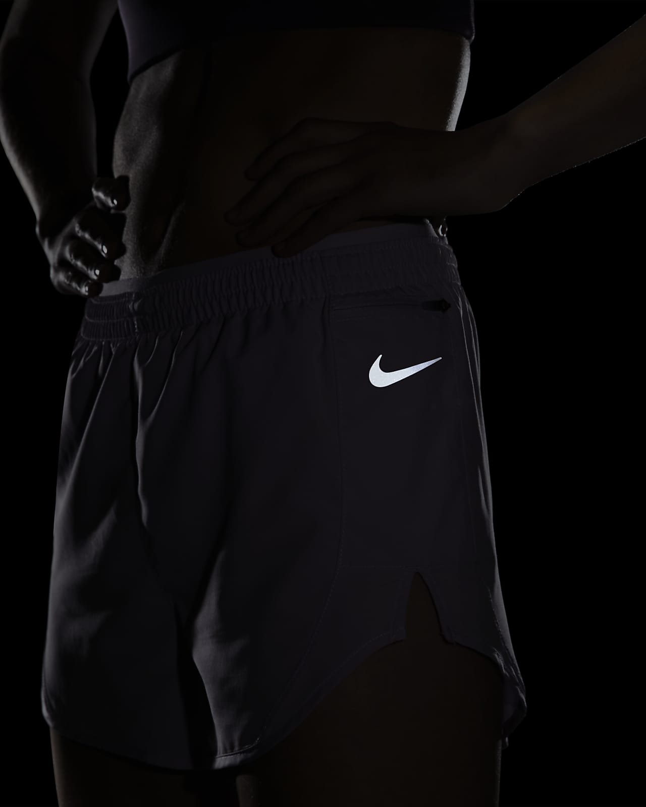 Nike Womens Tempo Luxe 3 inch Running Shorts