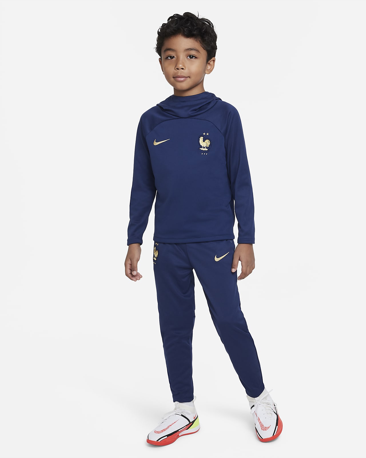 FFF Academy Pro-Nike Dri-FIT-fodboldbukser til mindre børn. Nike