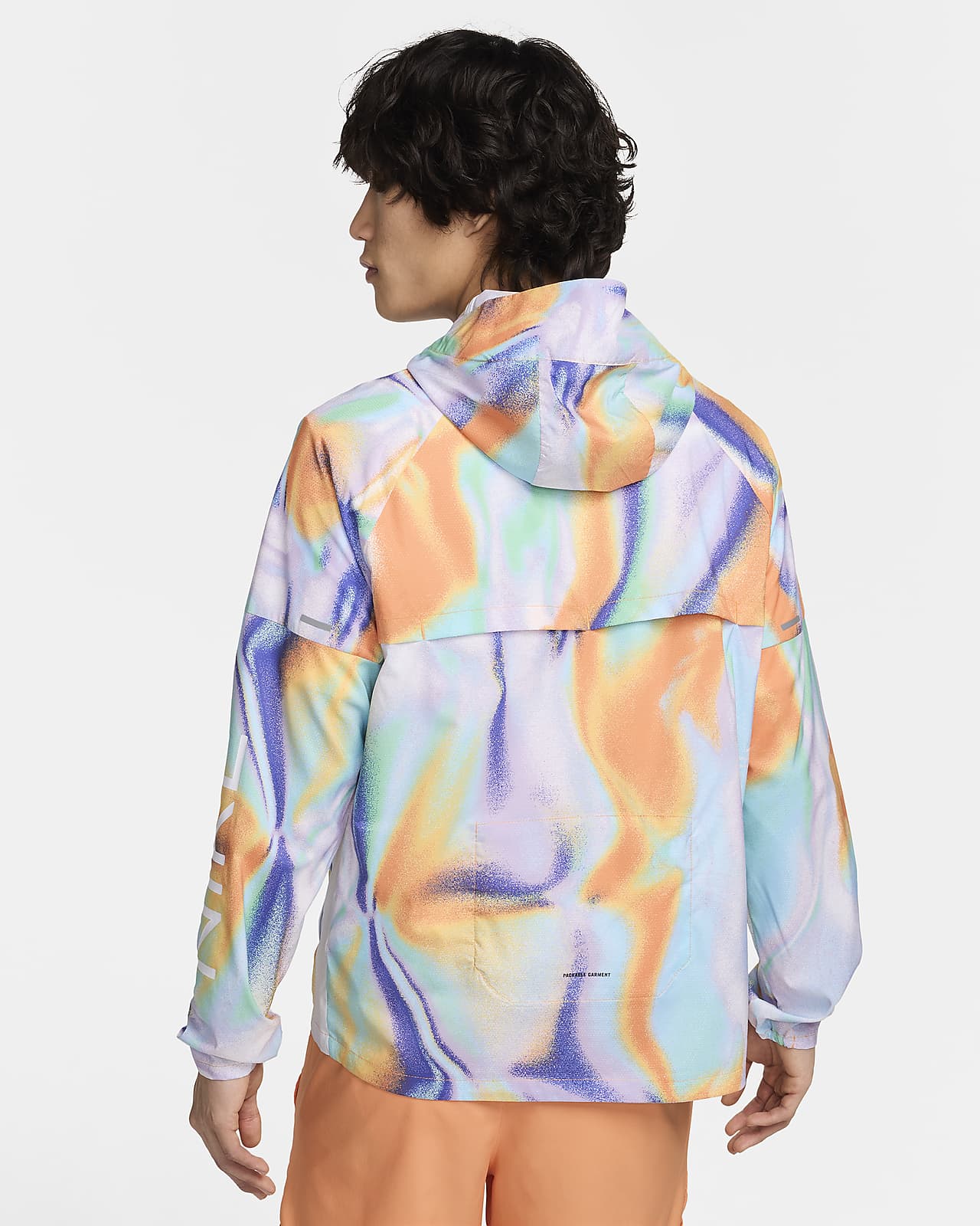 Nike discount rainbow windbreaker