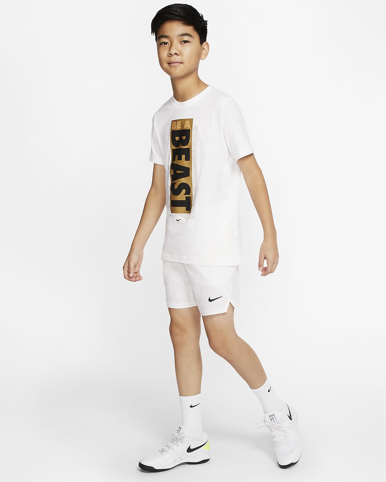 NikeCourt Flex Ace Older Kids' (Boys') Tennis Shorts. Nike PT