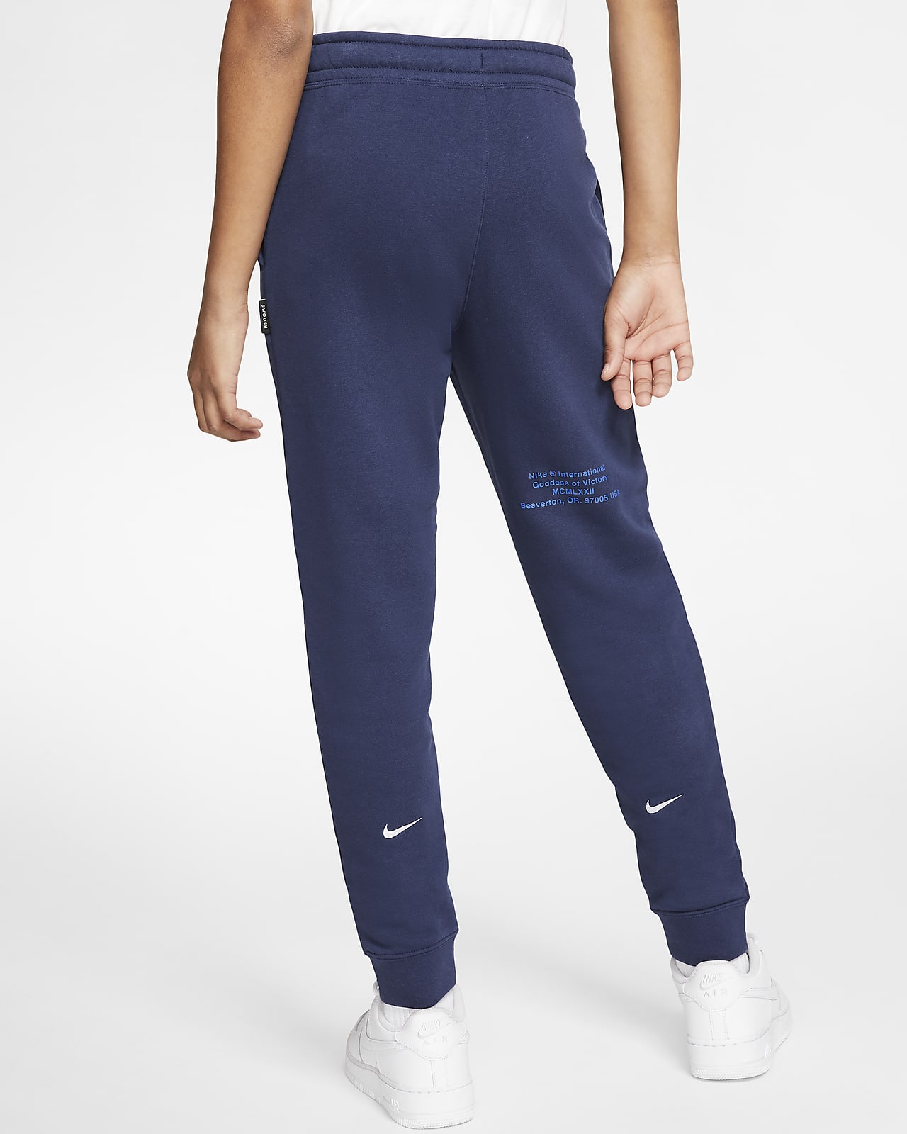 Nike Sportswear Bonnet d'hiver scintillant à revers pour femme, Bleu  tonnerre/paillettes, Taille unique : : Mode