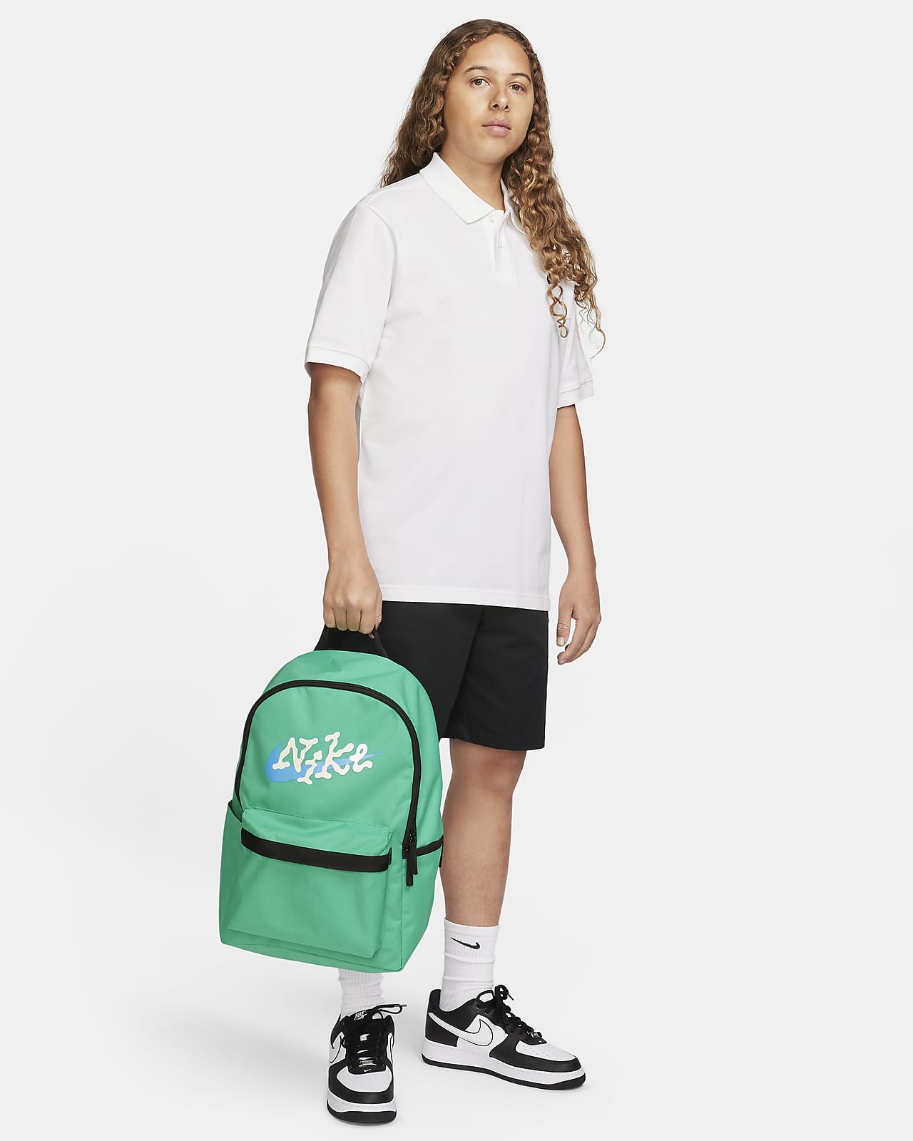Nike heritage metallic on sale backpack