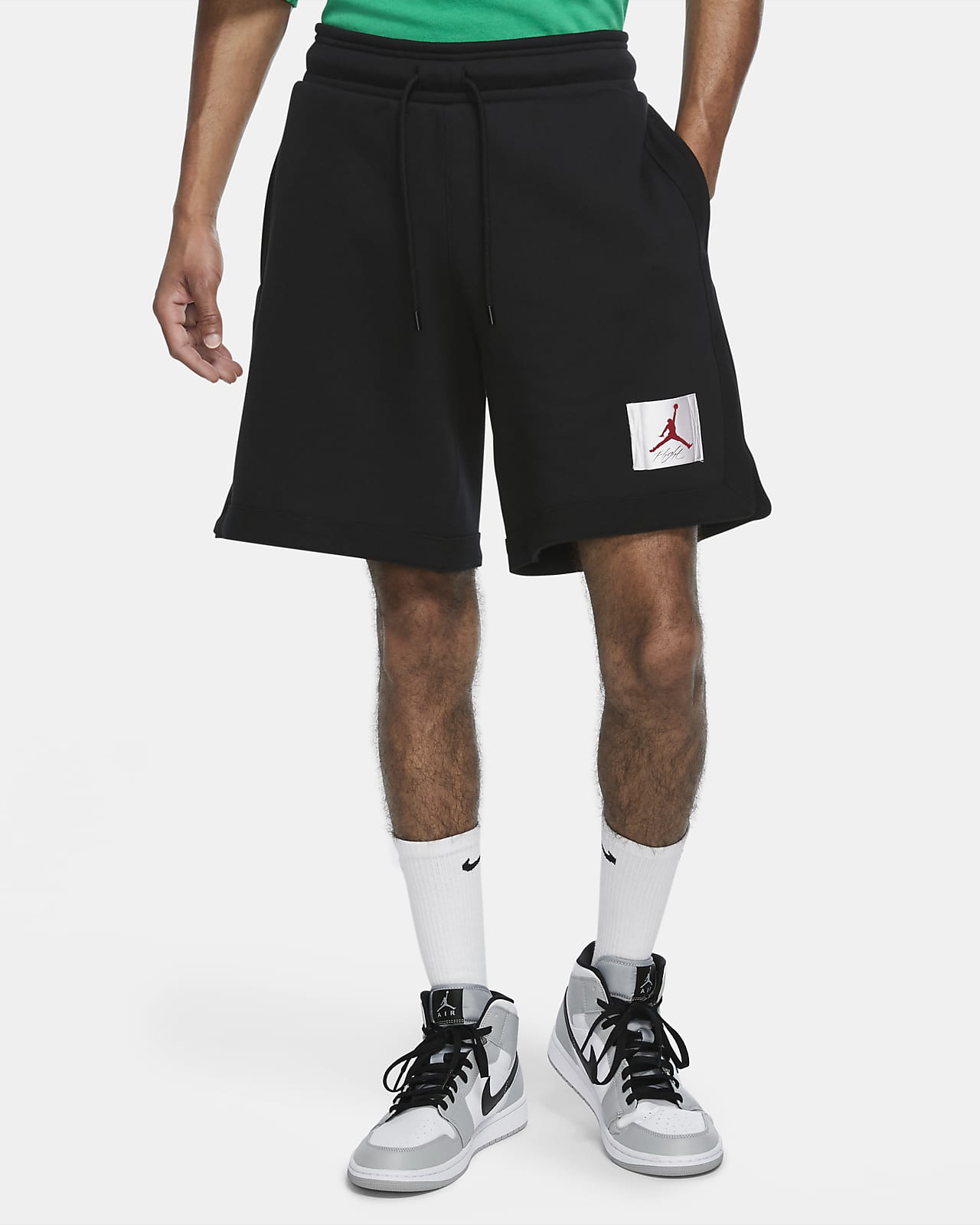 jordan flight french terry shorts