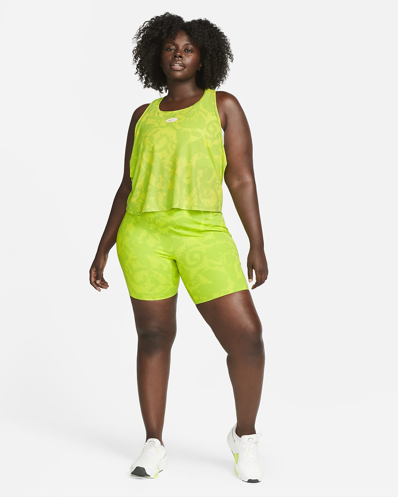 Nike Dri-FIT One Luxe Icon Clash Training (Plus Size).