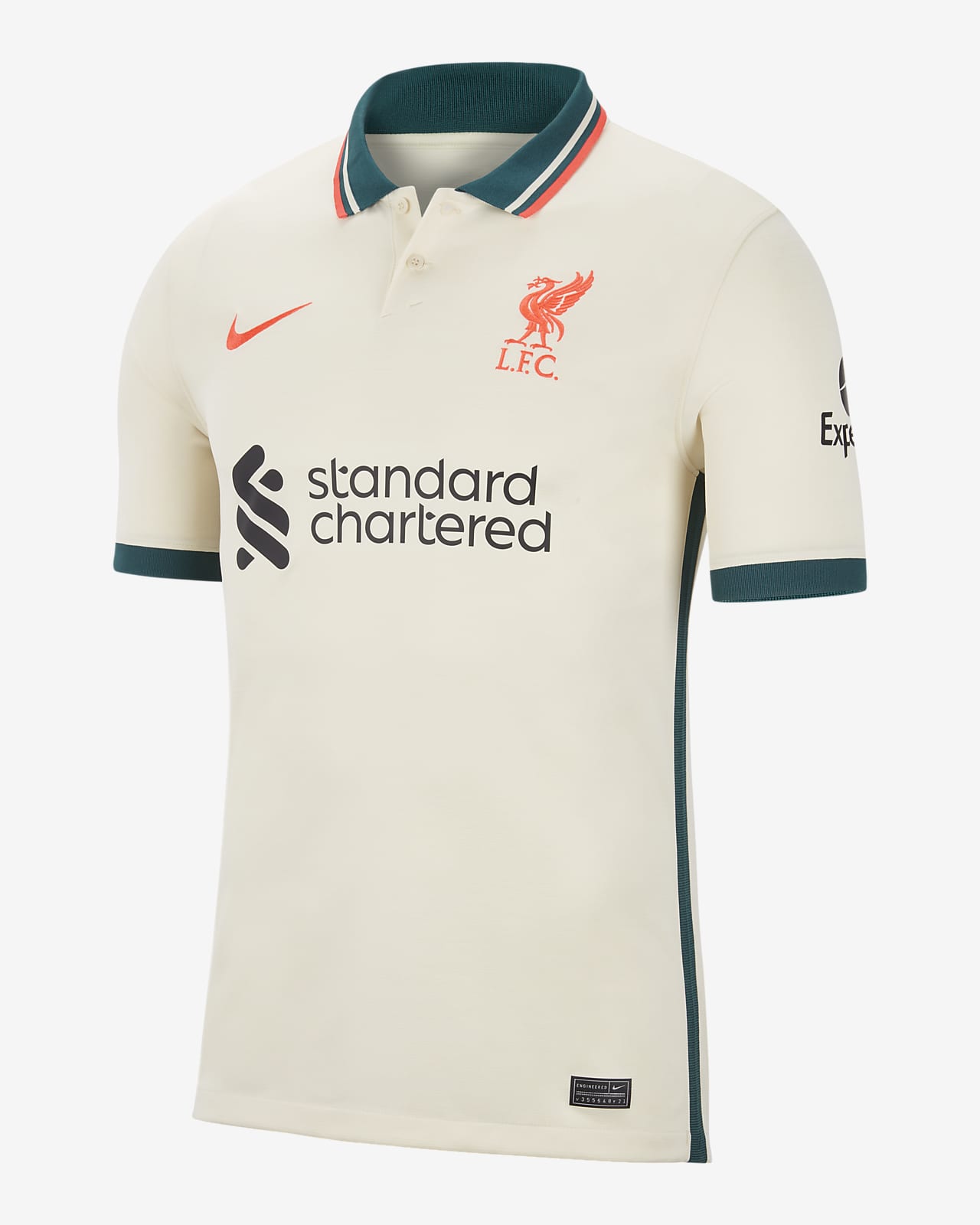 Męska koszulka piłkarska Liverpool FC 2021/22 Stadium (wersja wyjazdowa)