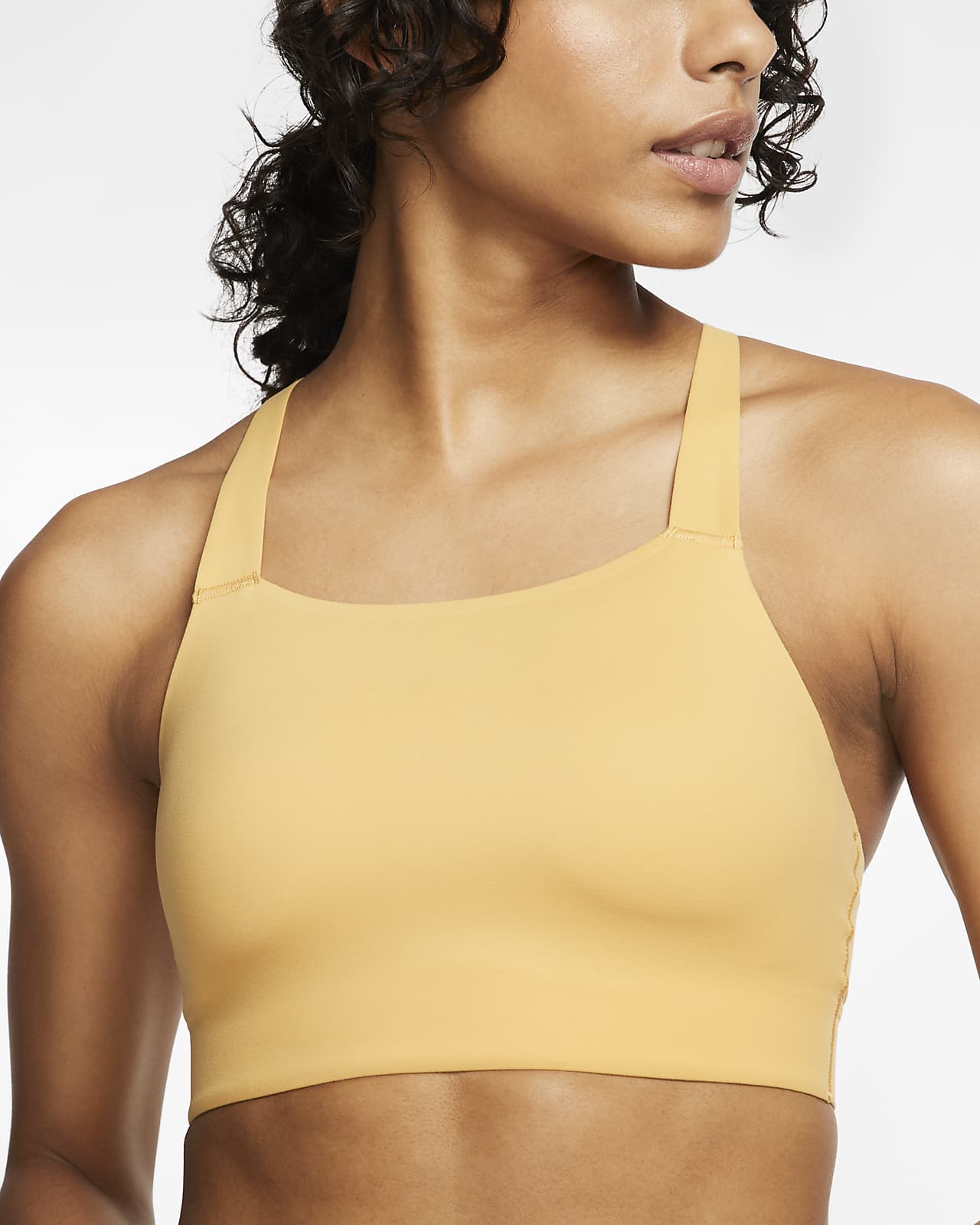 nike swoosh luxe sports bra