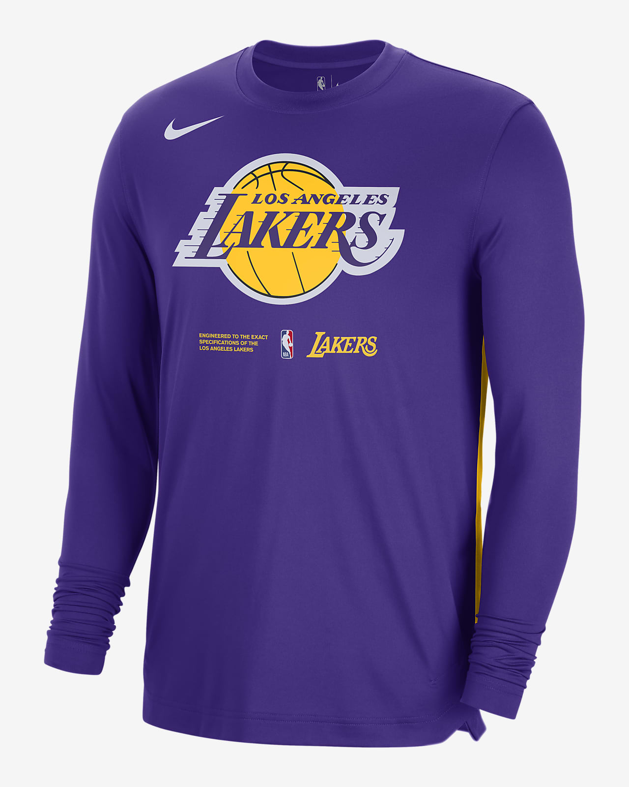 Los Angeles Lakers Men's Nike Dri-FIT NBA Long-Sleeve Top