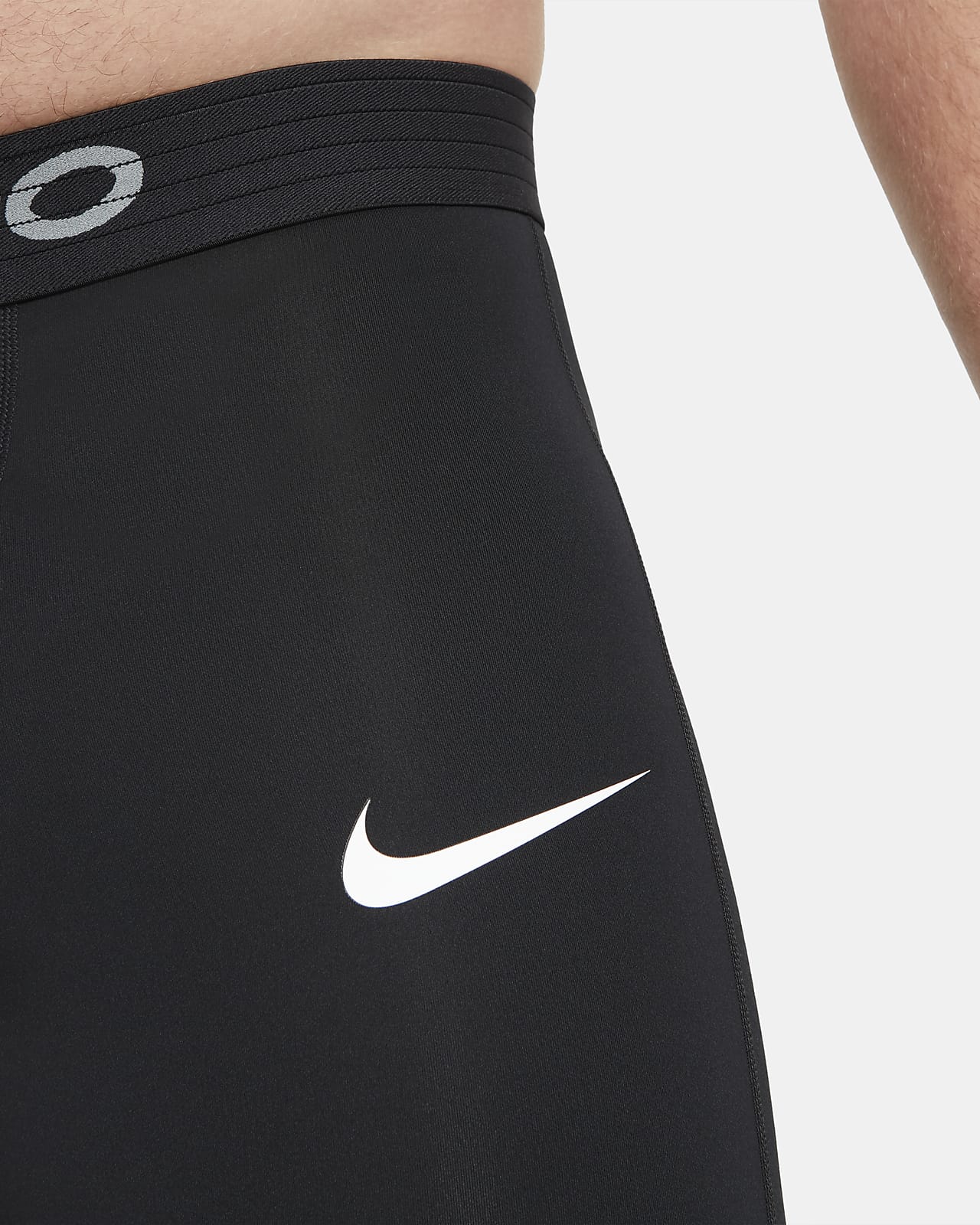 Nike Logo Elastic Waistband NIKE PRO Leggings men - Glamood Outlet