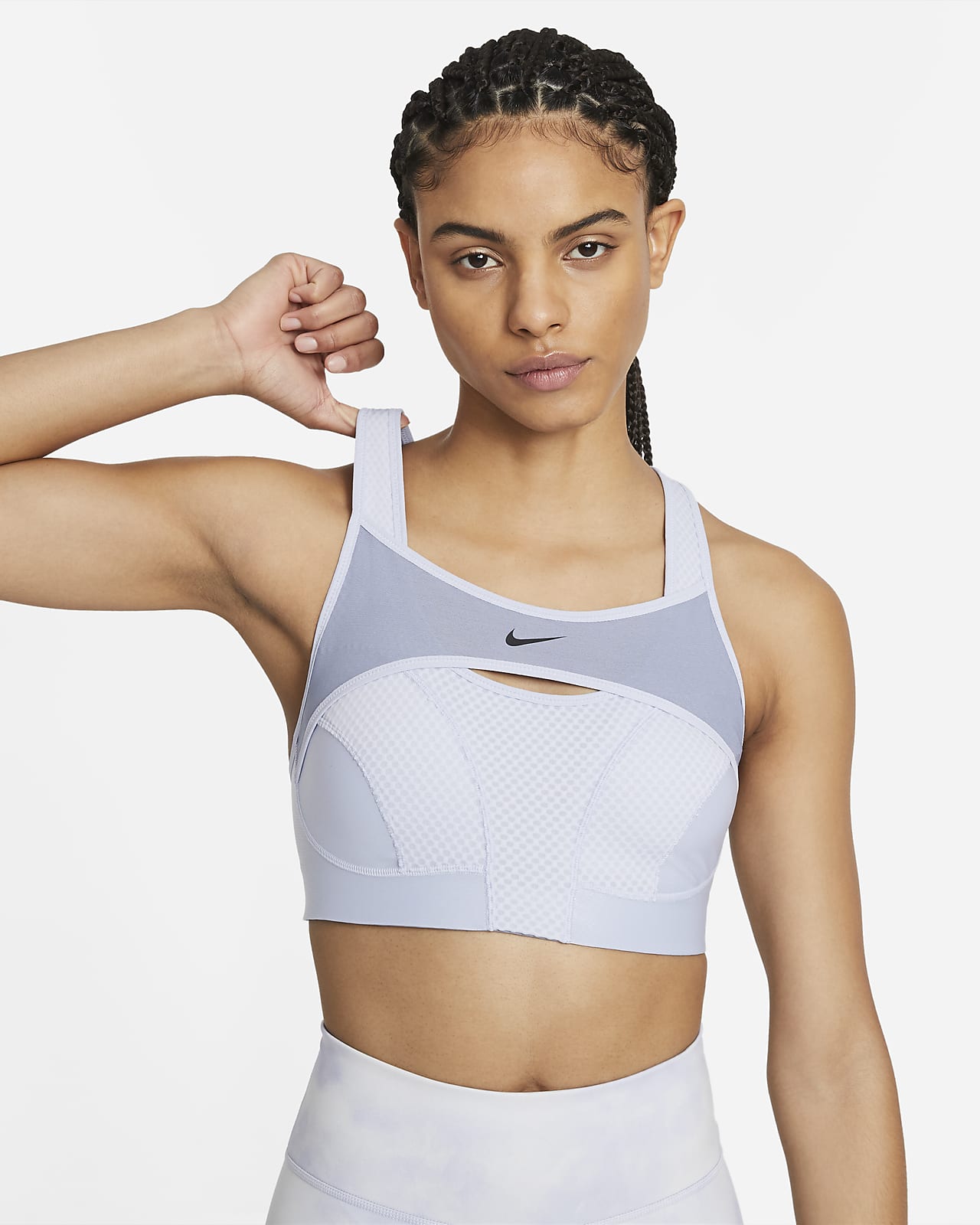 nike sports bra alpha