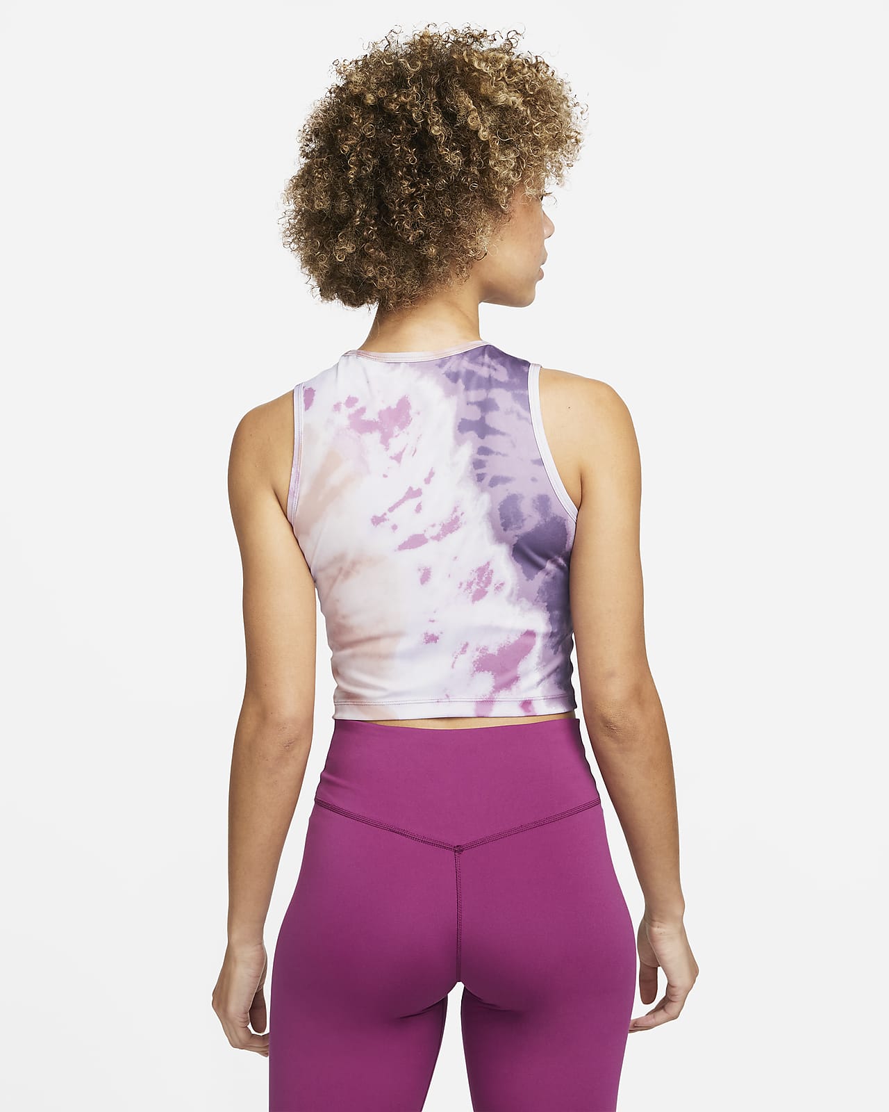 Camiseta de tirantes para entrenamiento tie-dye para mujer Nike Nike.com