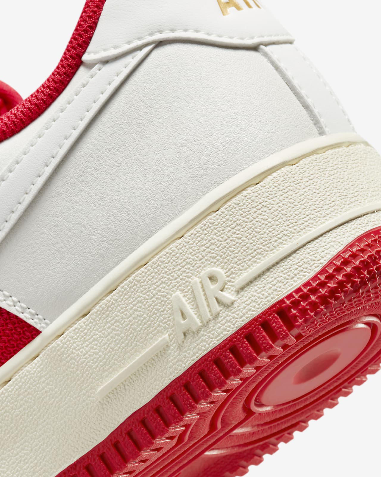Nike Air Force 1 '07 Red - Size 7.5 Men