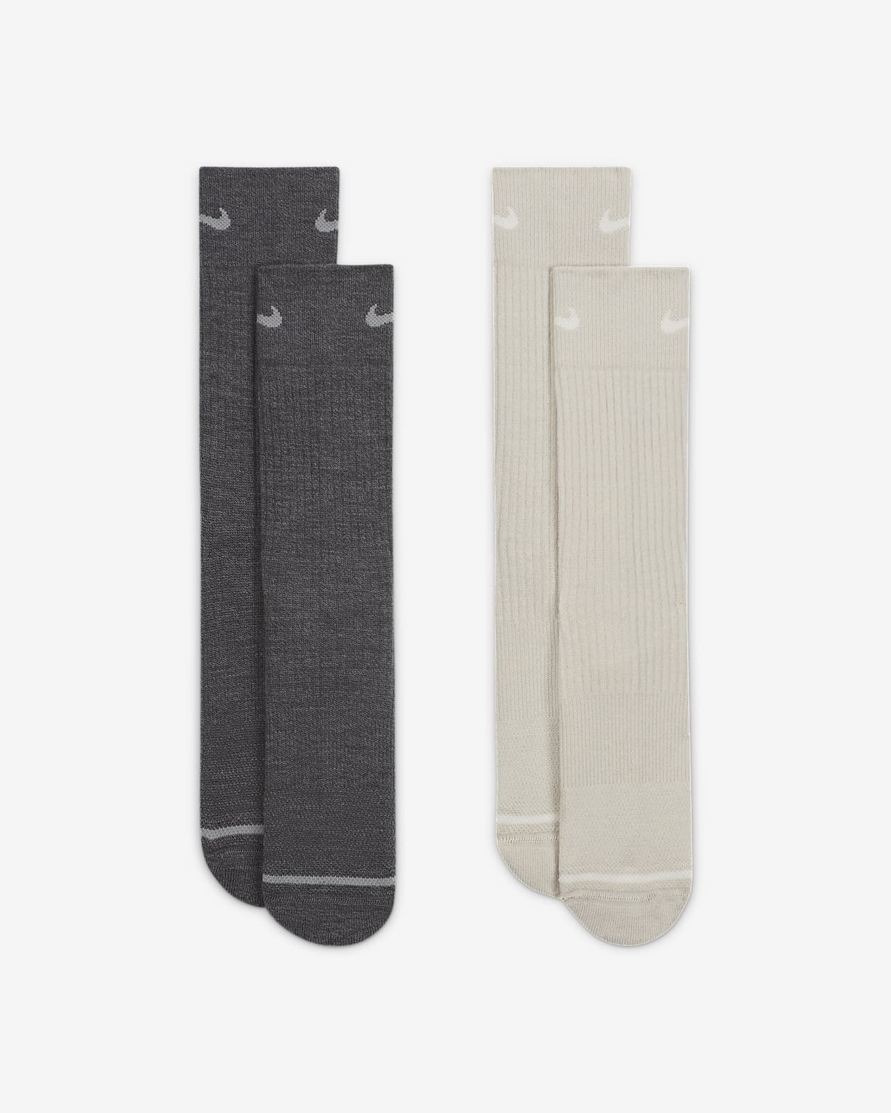 Nike Everyday Essentials Cushioned Crew Socks (2 Pairs). Nike Lu