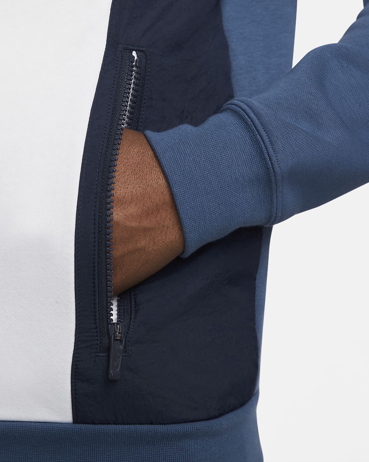 Nike Sportswear Hybrid Full-Zip Fleece 
