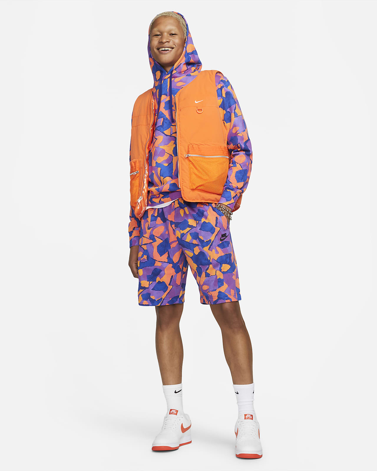 Shorts in French Terry Nike Club Fleece Uomo. Nike IT