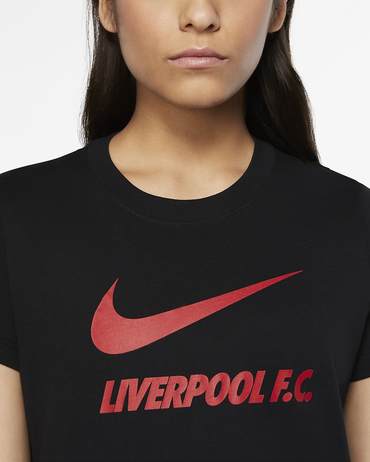 Liverpool FC fotball T skjorte til dame. Nike NO Liverpool FC fotball T skjorte til herre. Nike NO