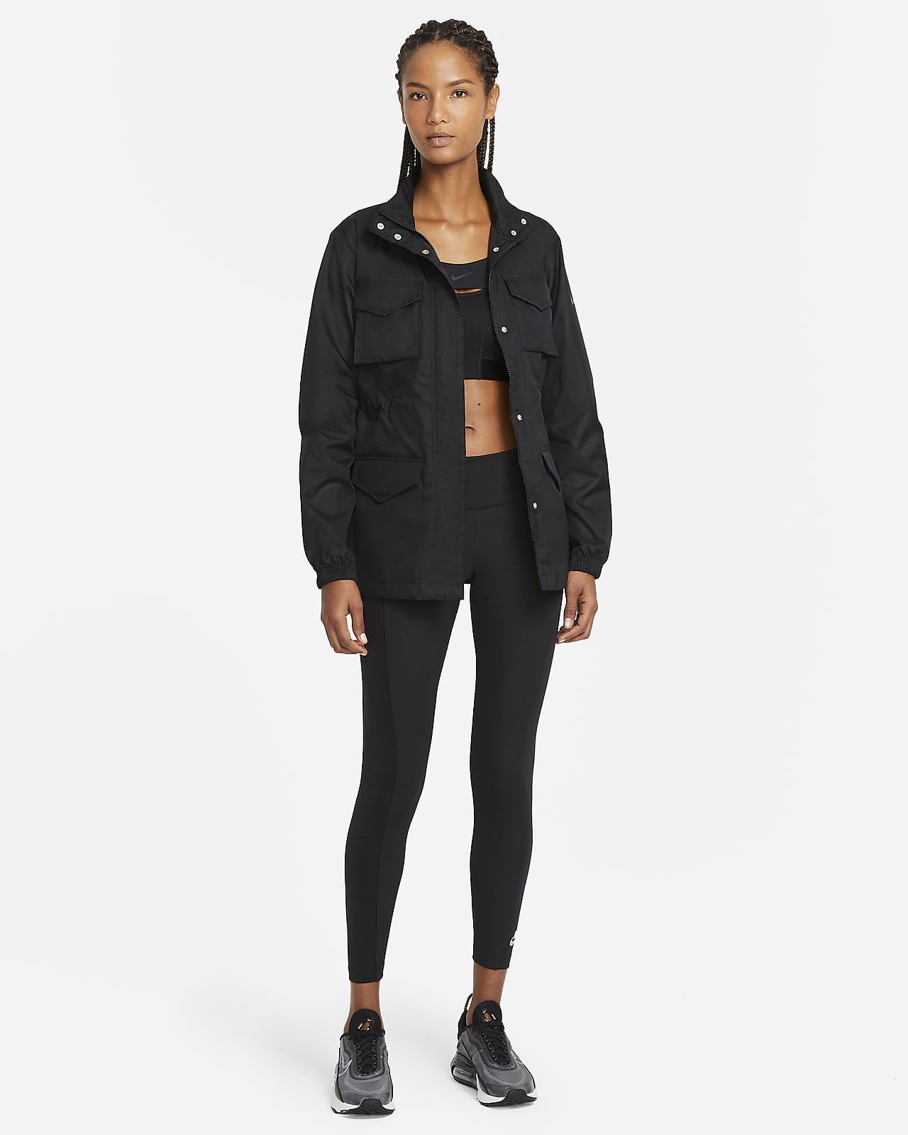 nike sportswear women's woven jacket