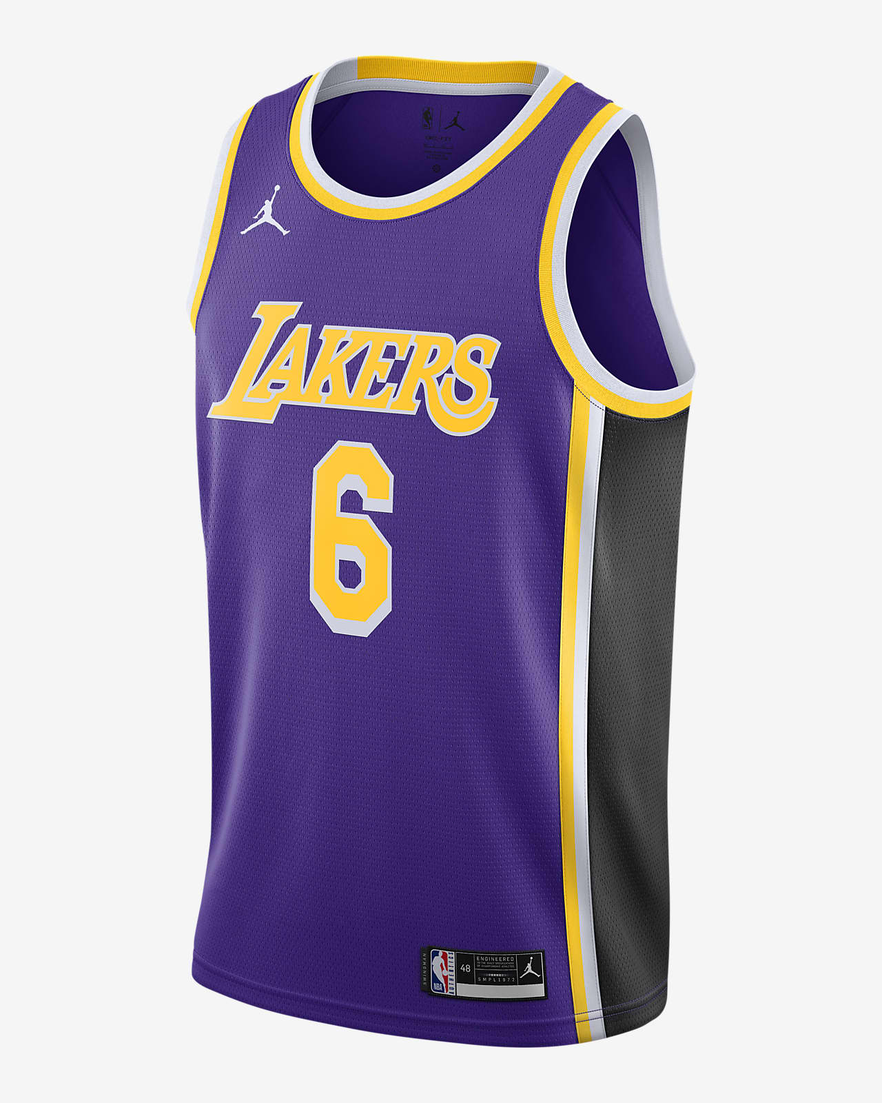 Los Angeles Lakers Statement Edition 2020 Jordan Nba Swingman Jersey Nike In