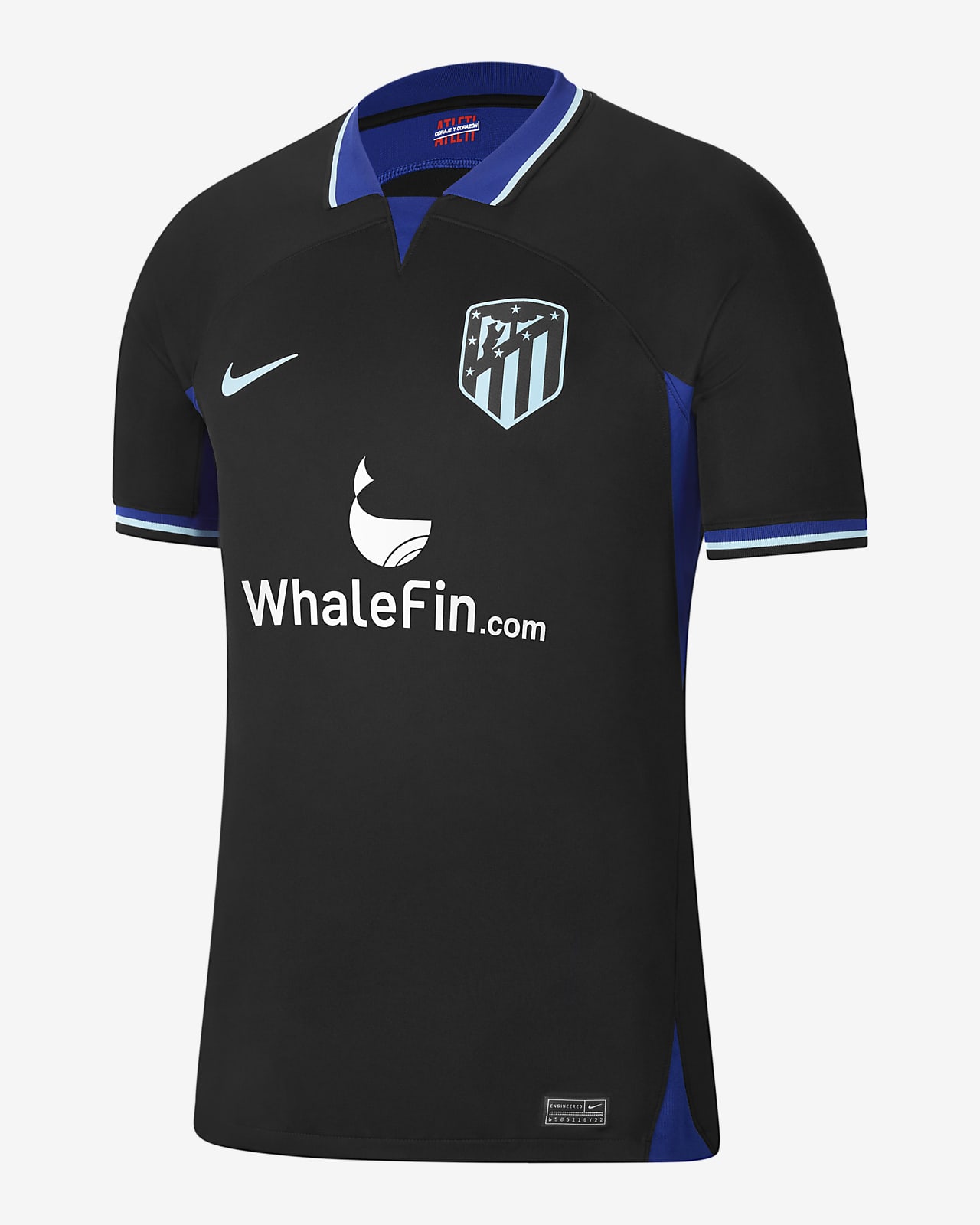 Męska koszulka piłkarska Nike Dri-FIT Atlético Madryt Stadium 2022/23 (wersja wyjazdowa)
