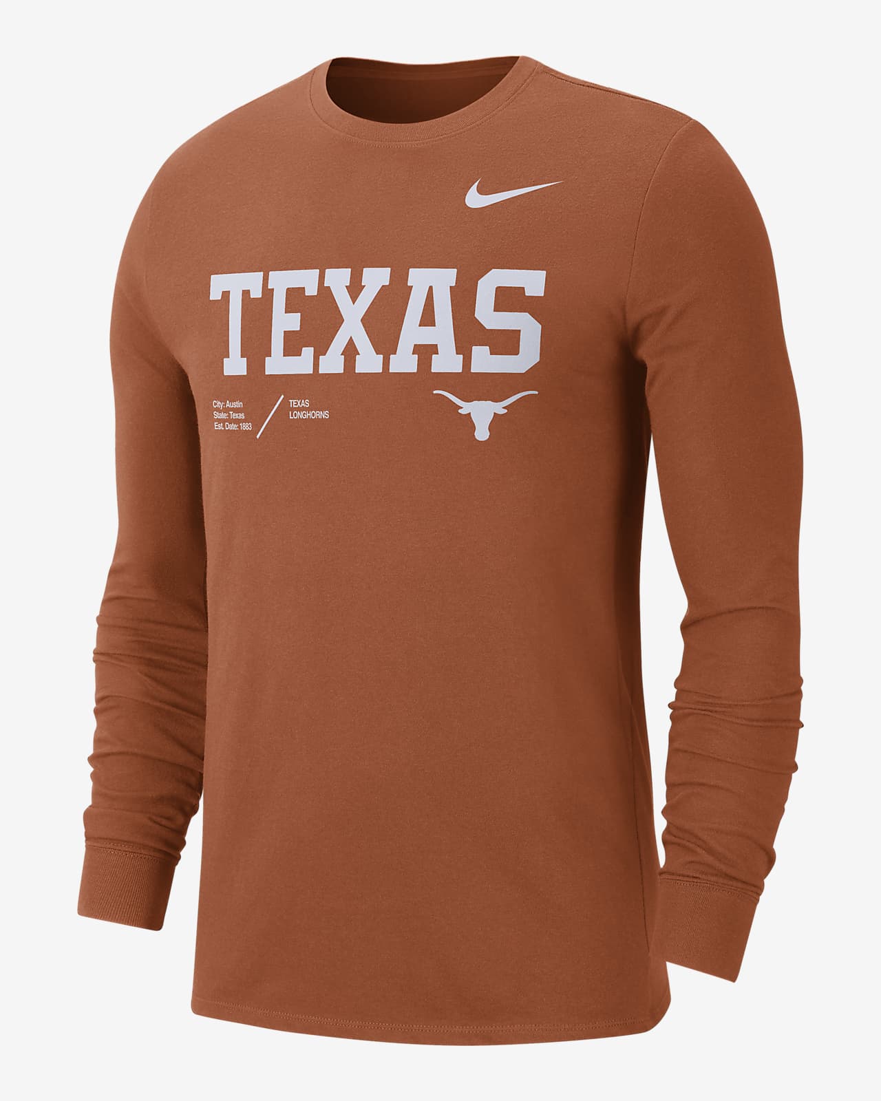 Nike College Dri-FIT (Texas) Men's T-Shirt. Nike.com