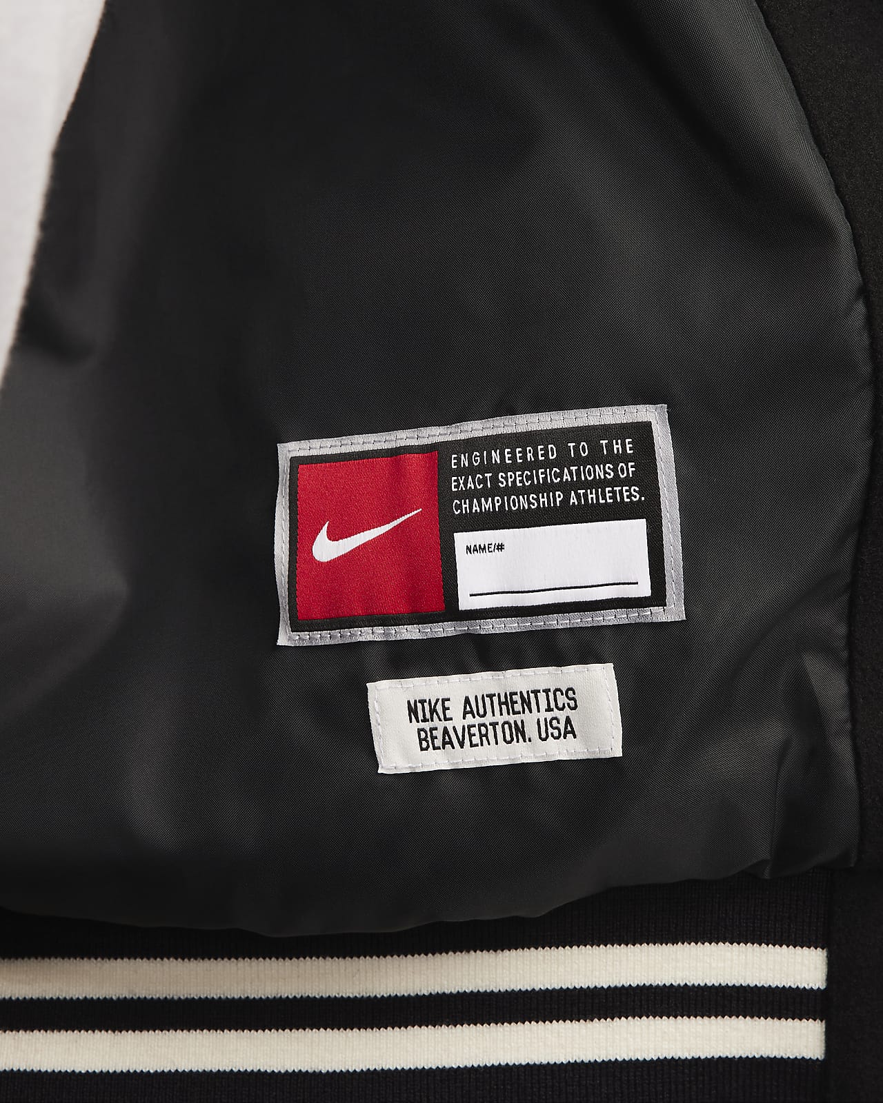 Nike Men's Brazil National Team CBF Varsity Letterman Jacket (Medium,  Black) 
