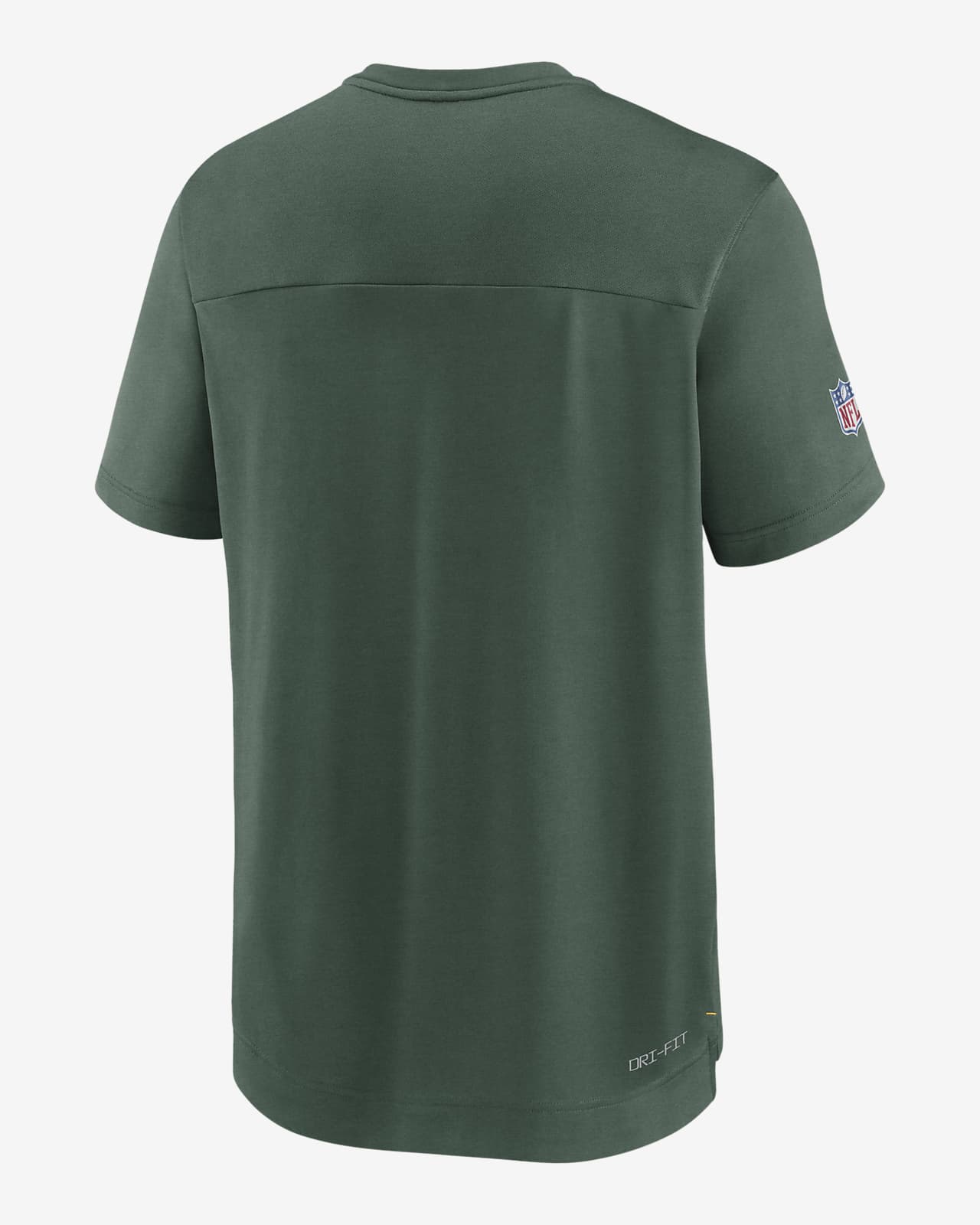 Nike Packers 50s Classic Dri-Fit UV Coaches T-Shirt Large Fir Green