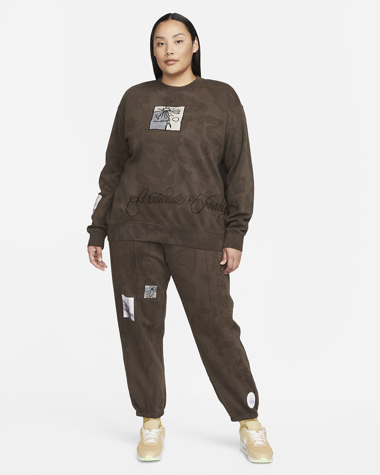 Pantalones de tejido Fleece para mujer Nike Sportswear (talla grande). Nike .com
