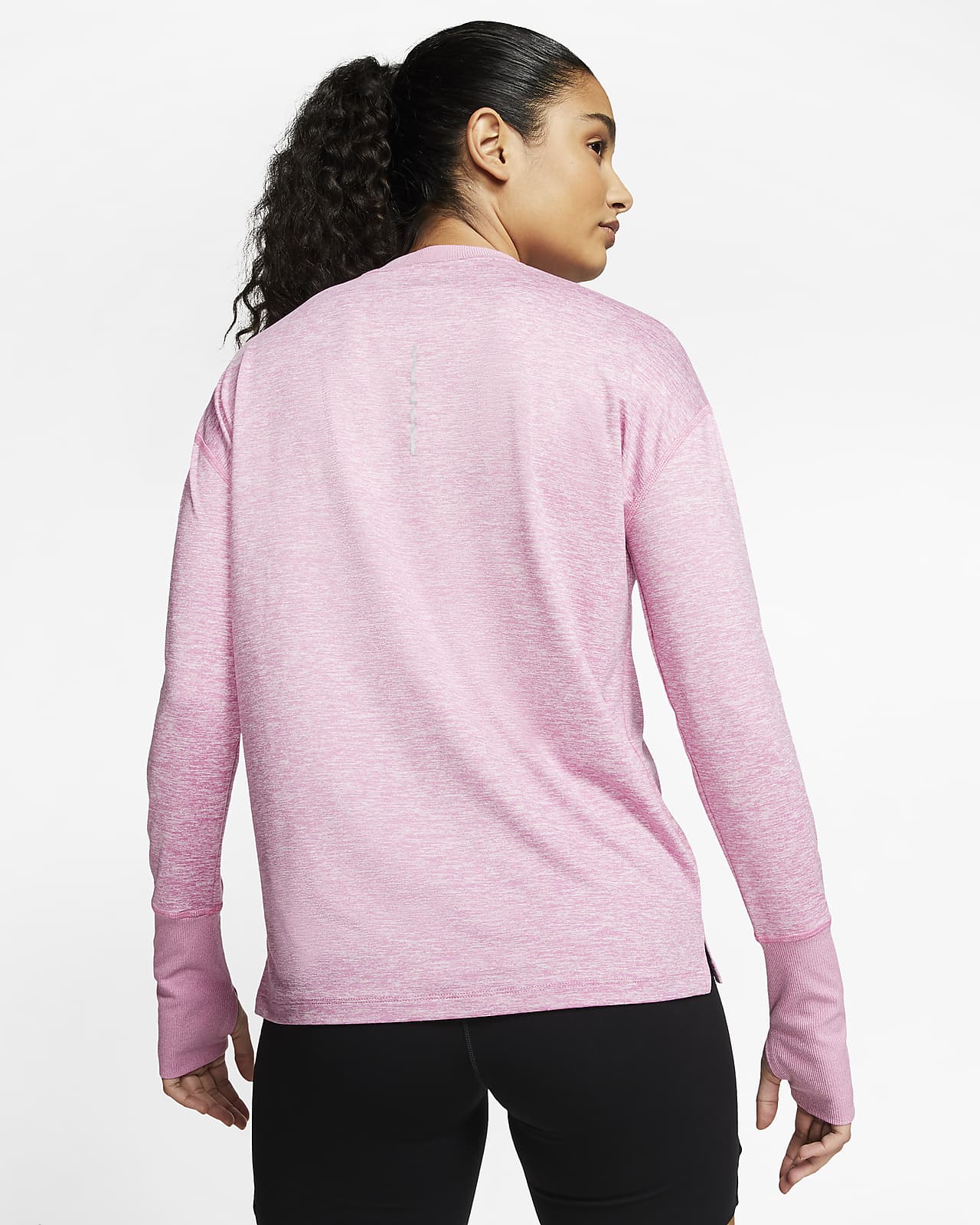 nike element half zip running top womens