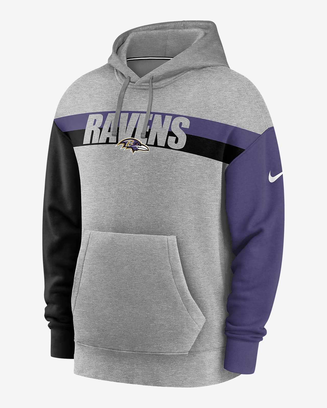 Nike Wordmark (NFL Ravens) Men's Hoodie 