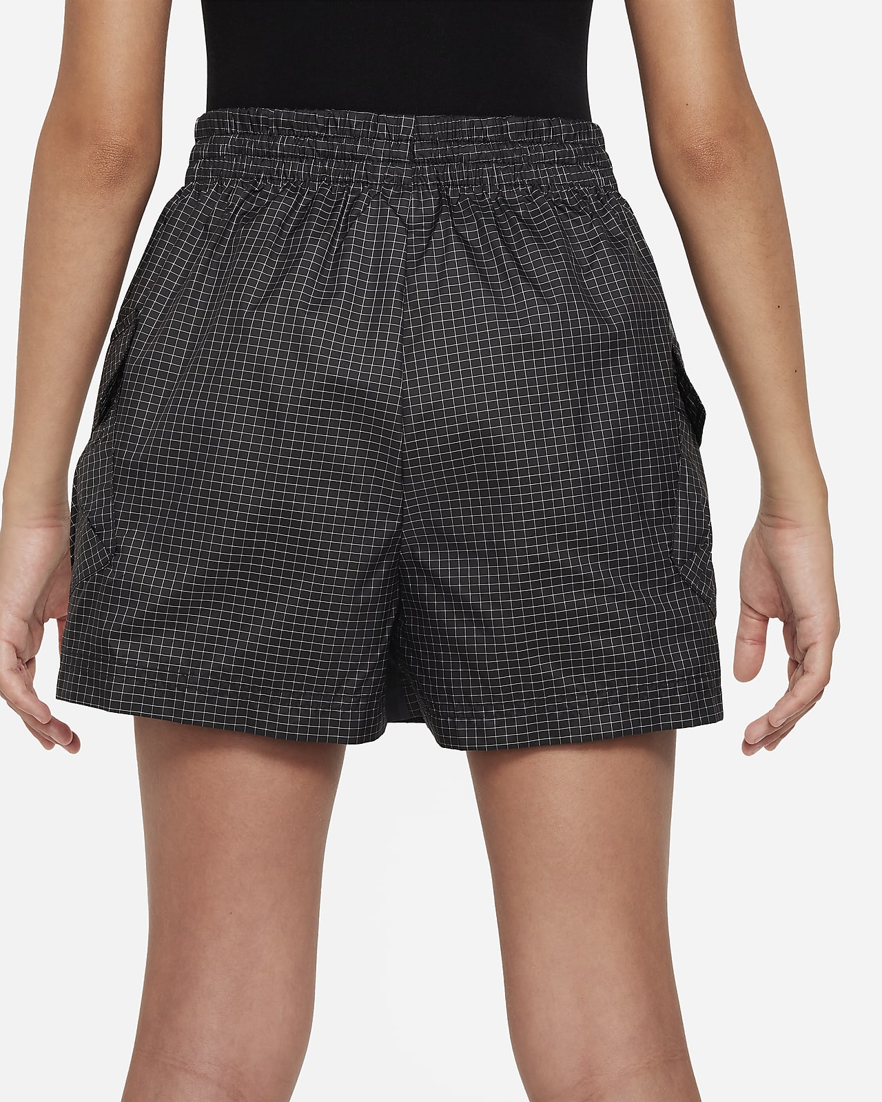 Falda pantal n militar de tiro alto para ni a talla grande Nike Sportswear Outdoor Play
