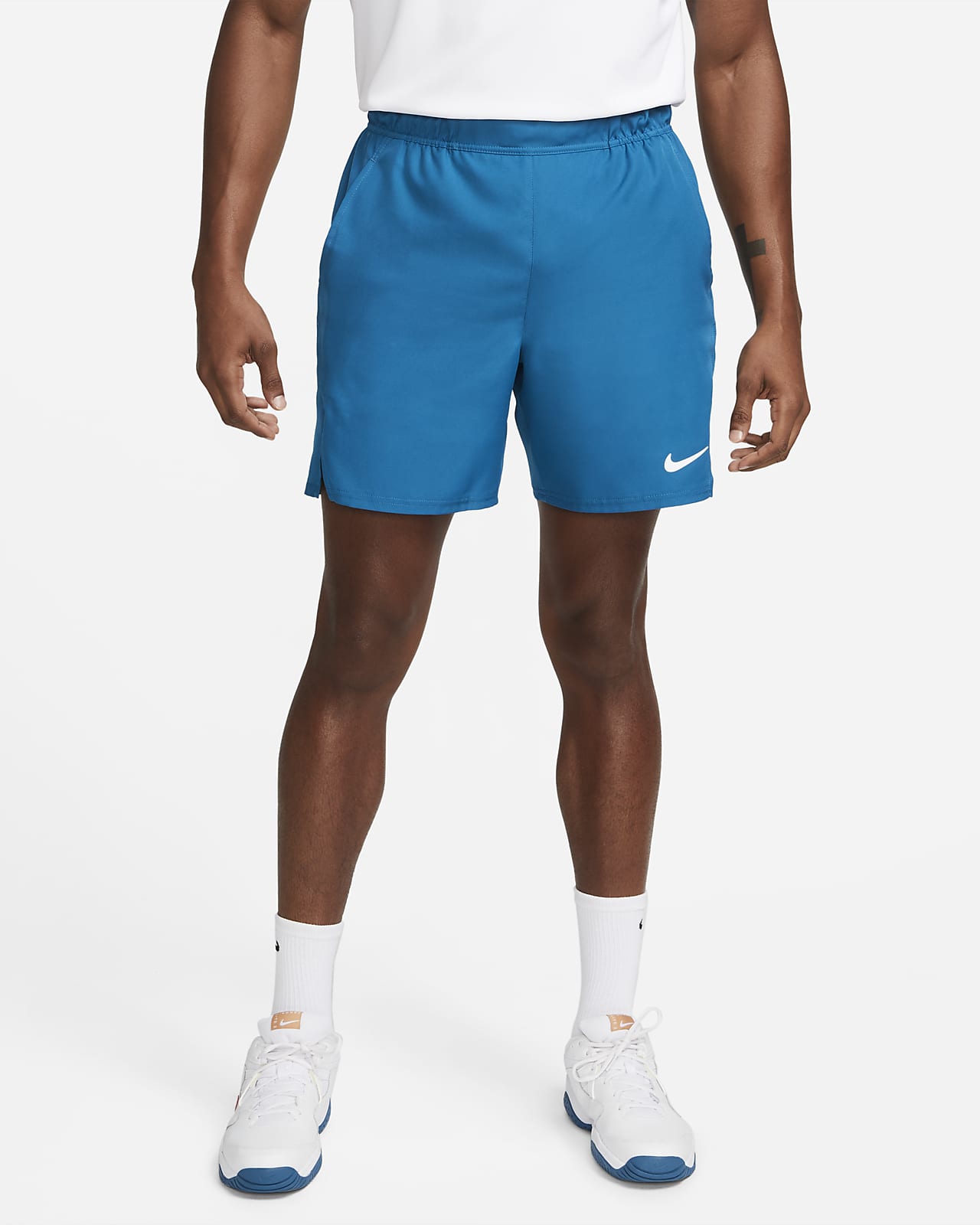 NikeCourt Dri-FIT Victory Tennisshorts voor heren (18 cm). Nike BE