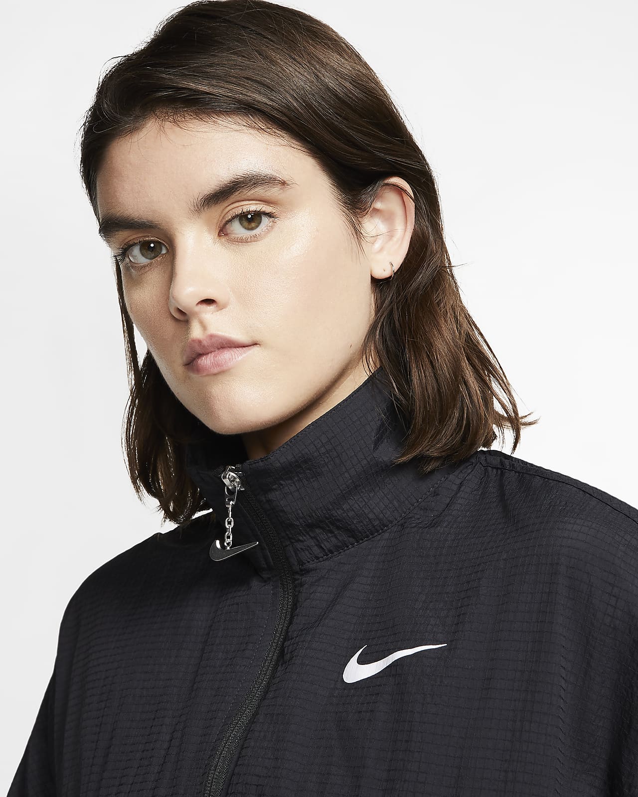nike sportswear swoosh women's woven jacket