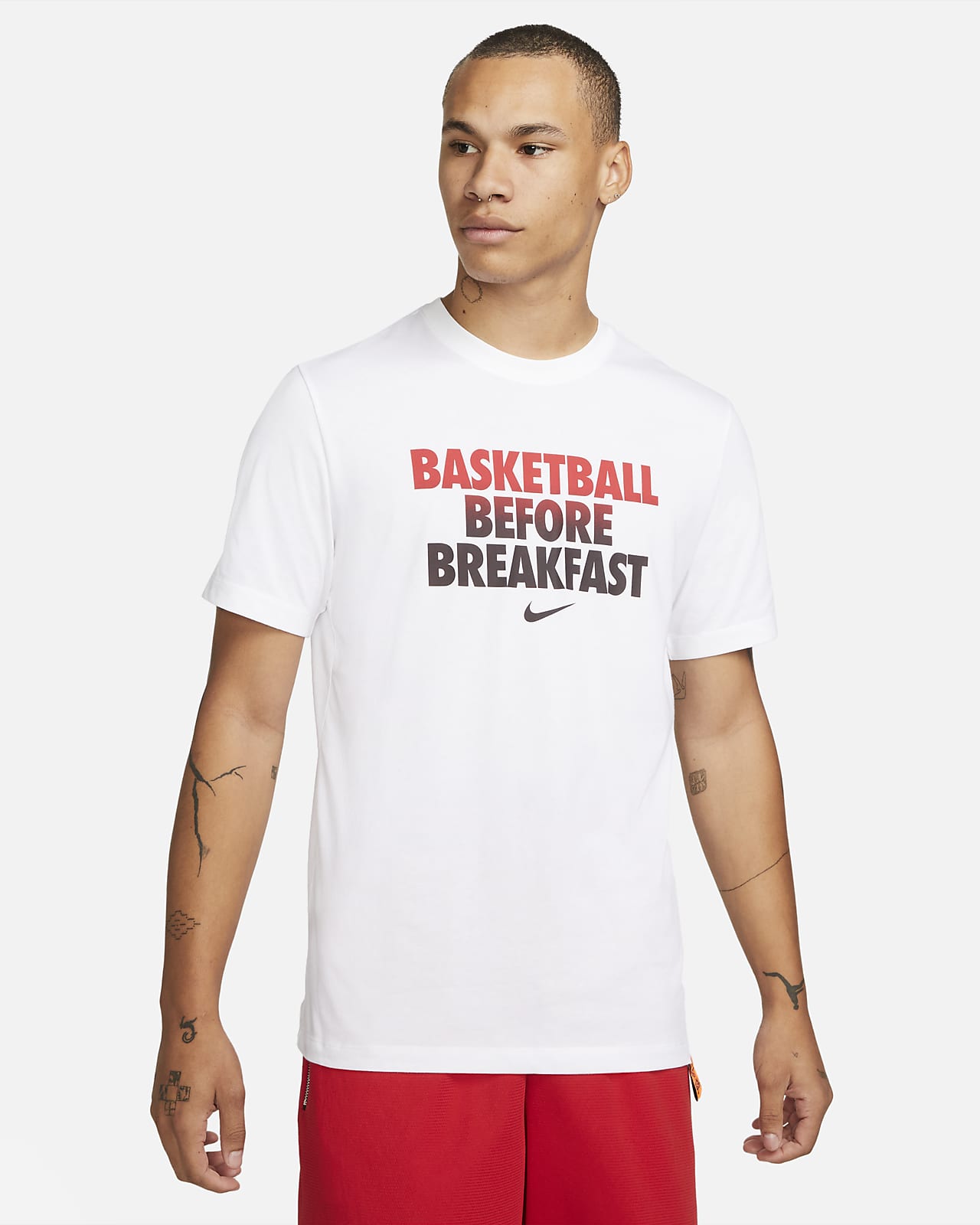 Playera de básquetbol para hombre Nike Dri-FIT. Nike MX