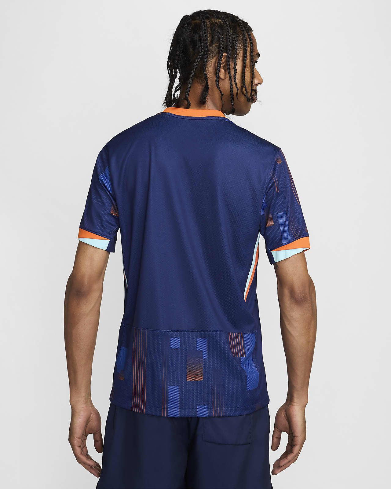 オランダ (メンズ チーム) 2024/25 スタジアム アウェイ メンズ ナイキ Dri-FIT サッカー レプリカ ユニフォーム