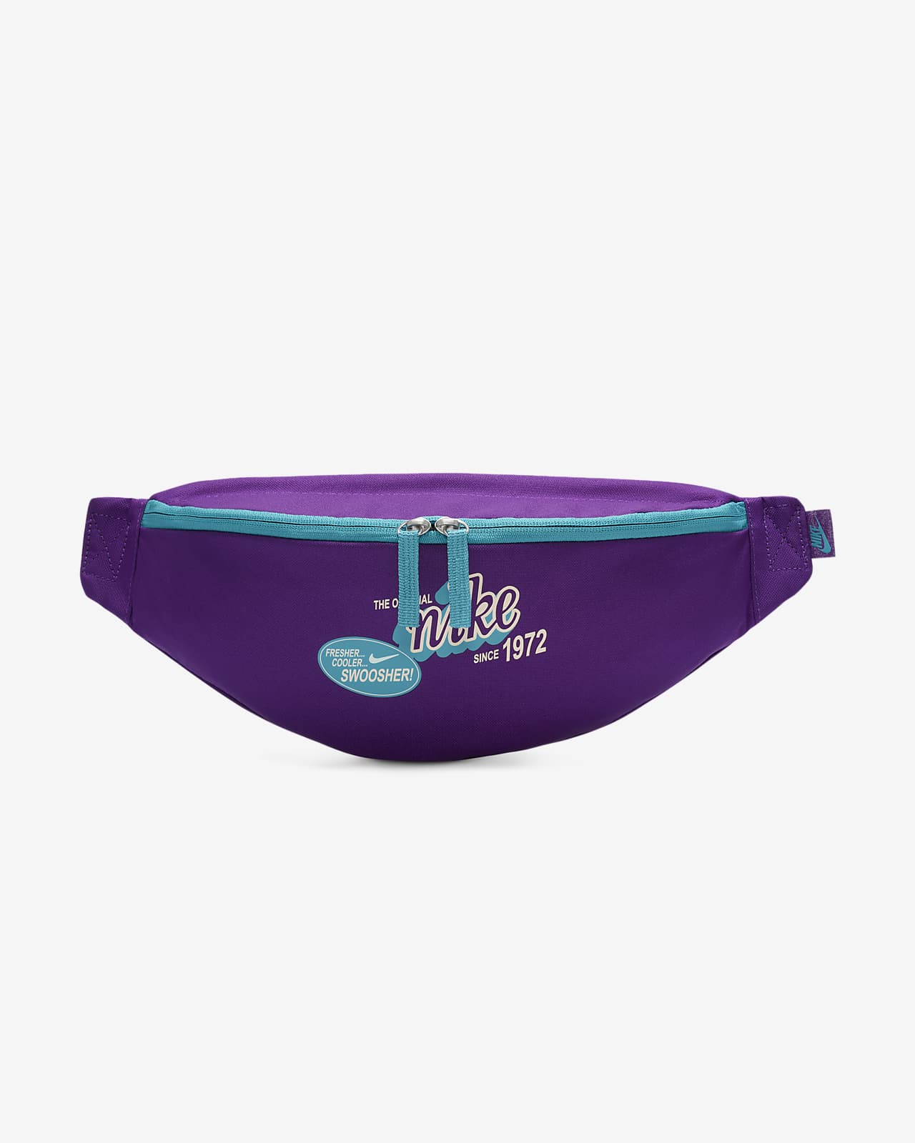 Nike fanny pack purple hotsell