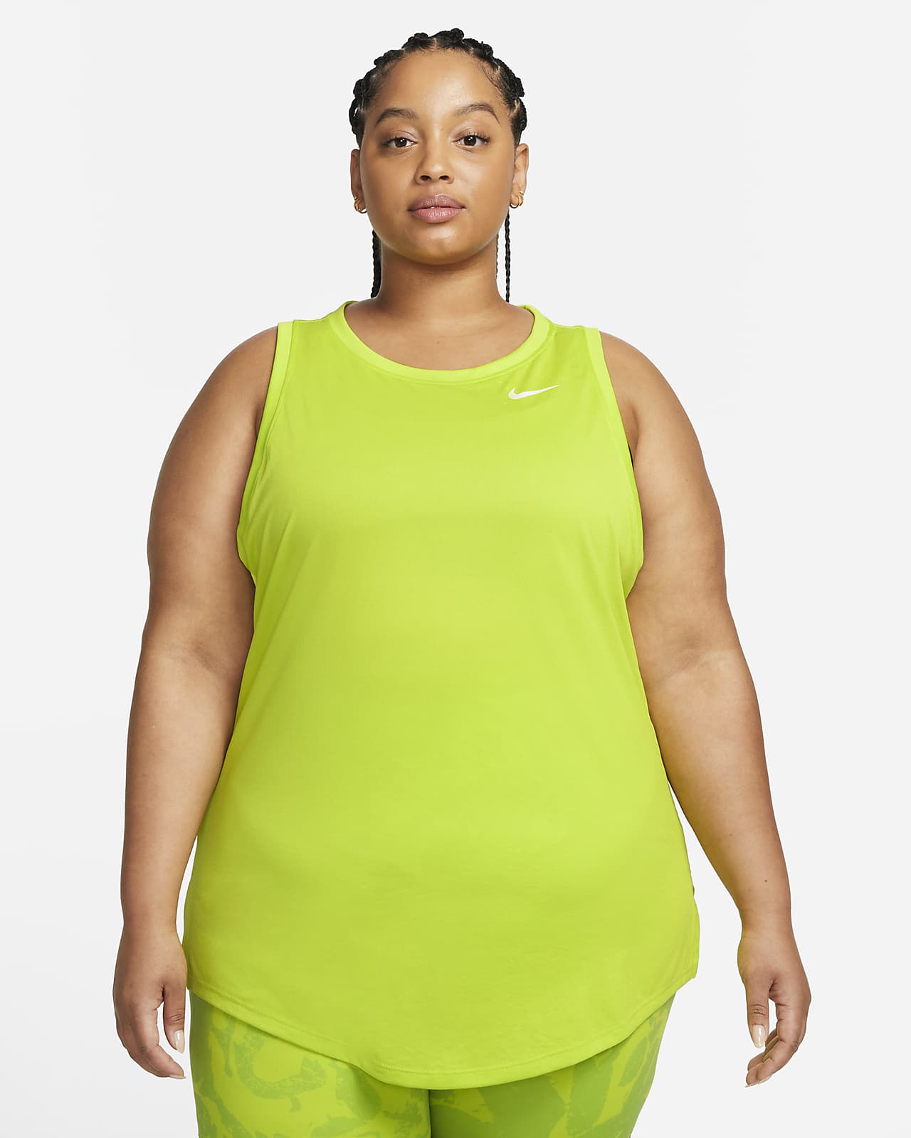 Camiseta tirantes de entrenamiento para mujer Swoosh Nike Dri-FIT (talla grande). Nike.com