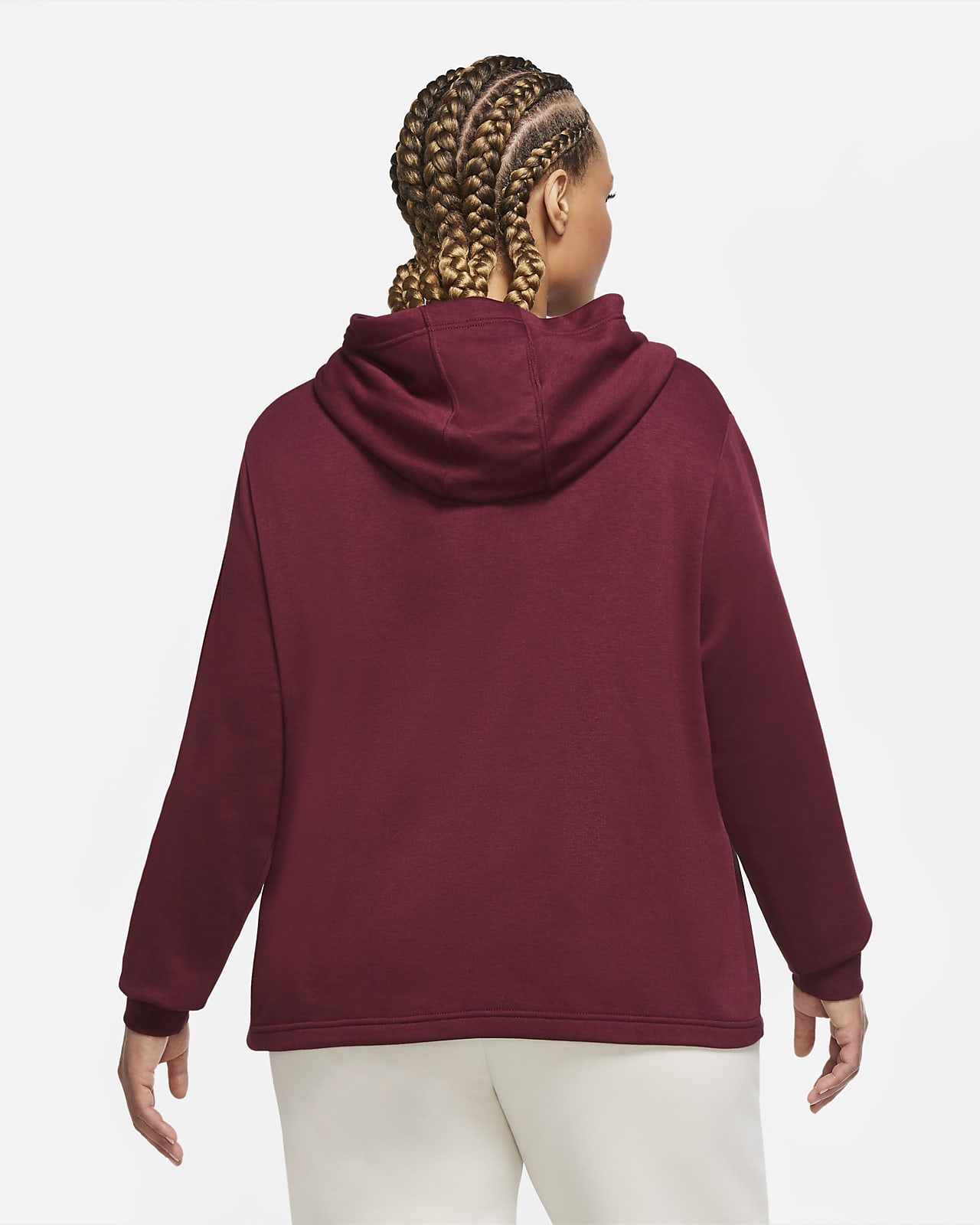 nike sportswear funnel neck hoodie