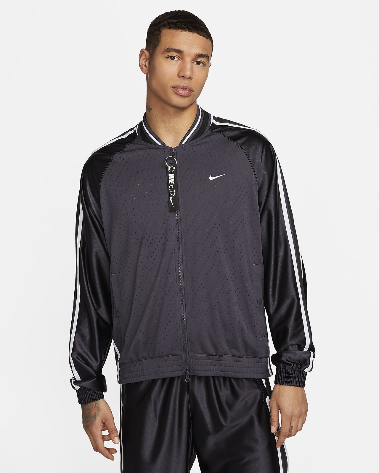 Ciego verbo Con Nike Men's Premium Basketball Jacket. Nike LU