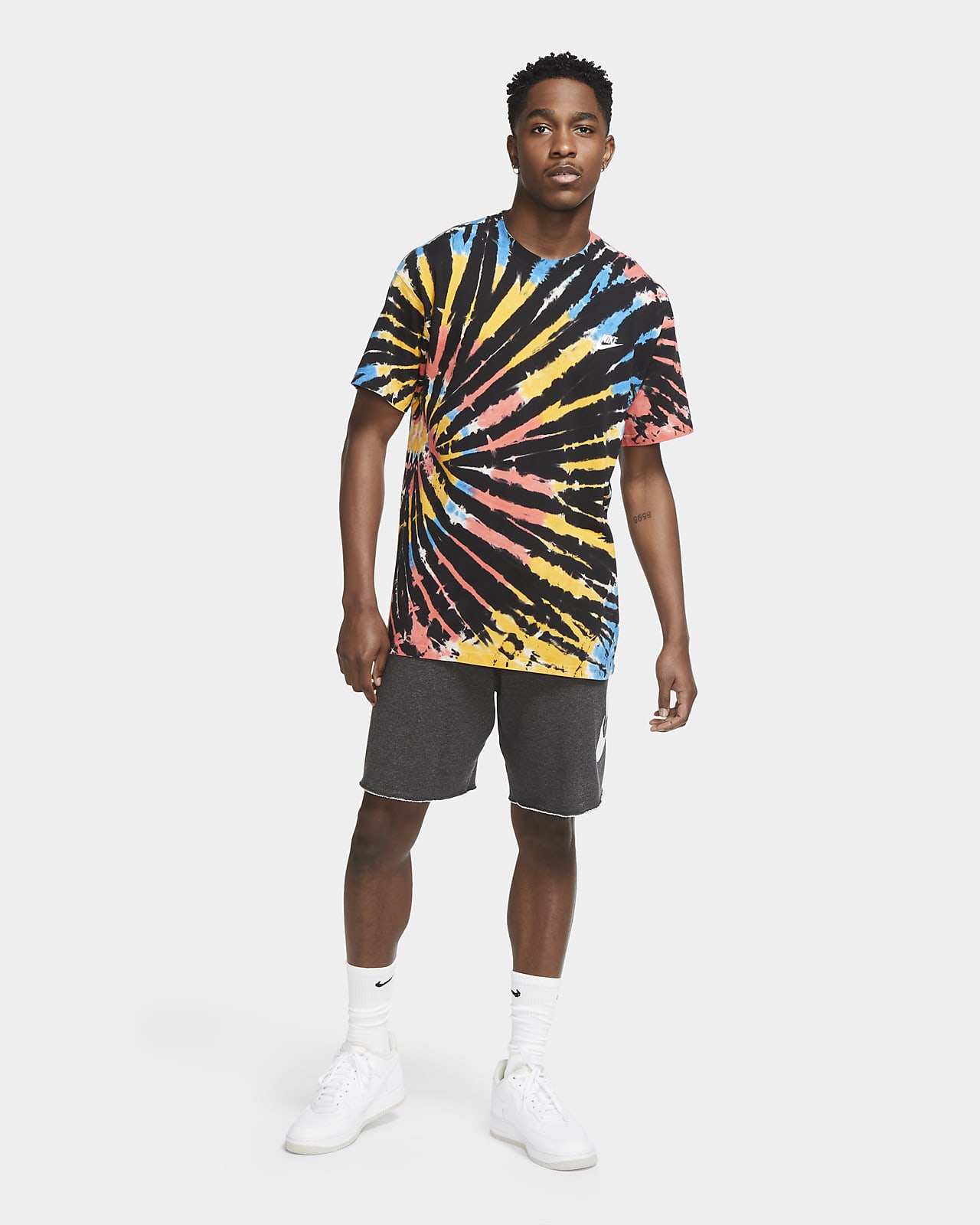 mens nike tie dye t shirt