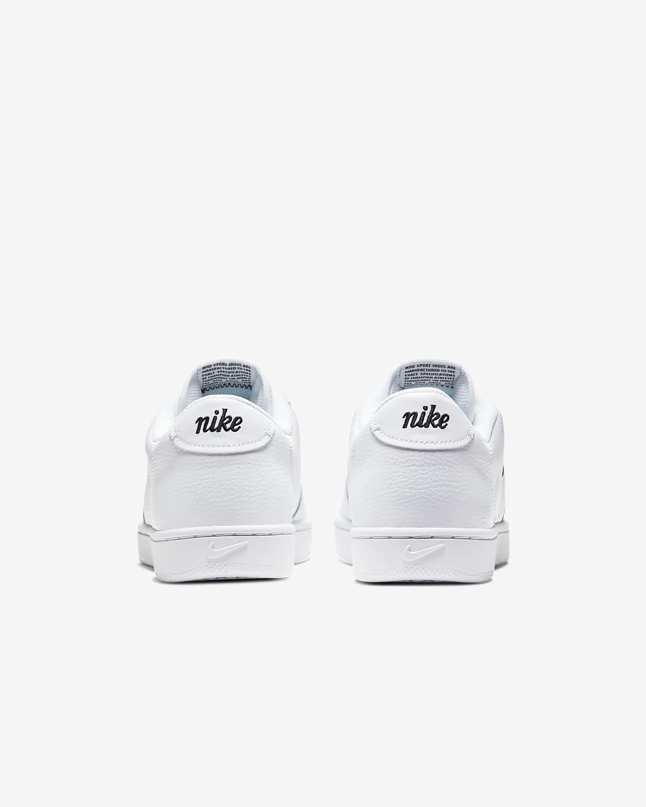 white nike vintage shoes