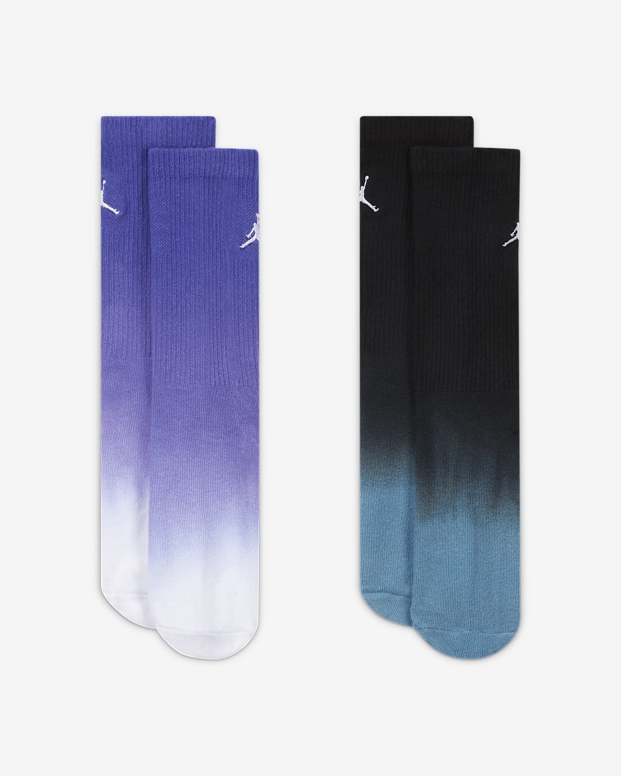 Conjunto de calcetines largos para niños talla Jordan (2 pares). Nike.com