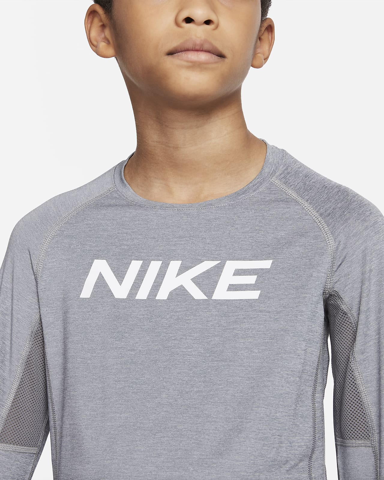 ethiek creëren Bandiet Nike Pro Dri-FIT Big Kids' (Boys') Long-Sleeve Top. Nike.com