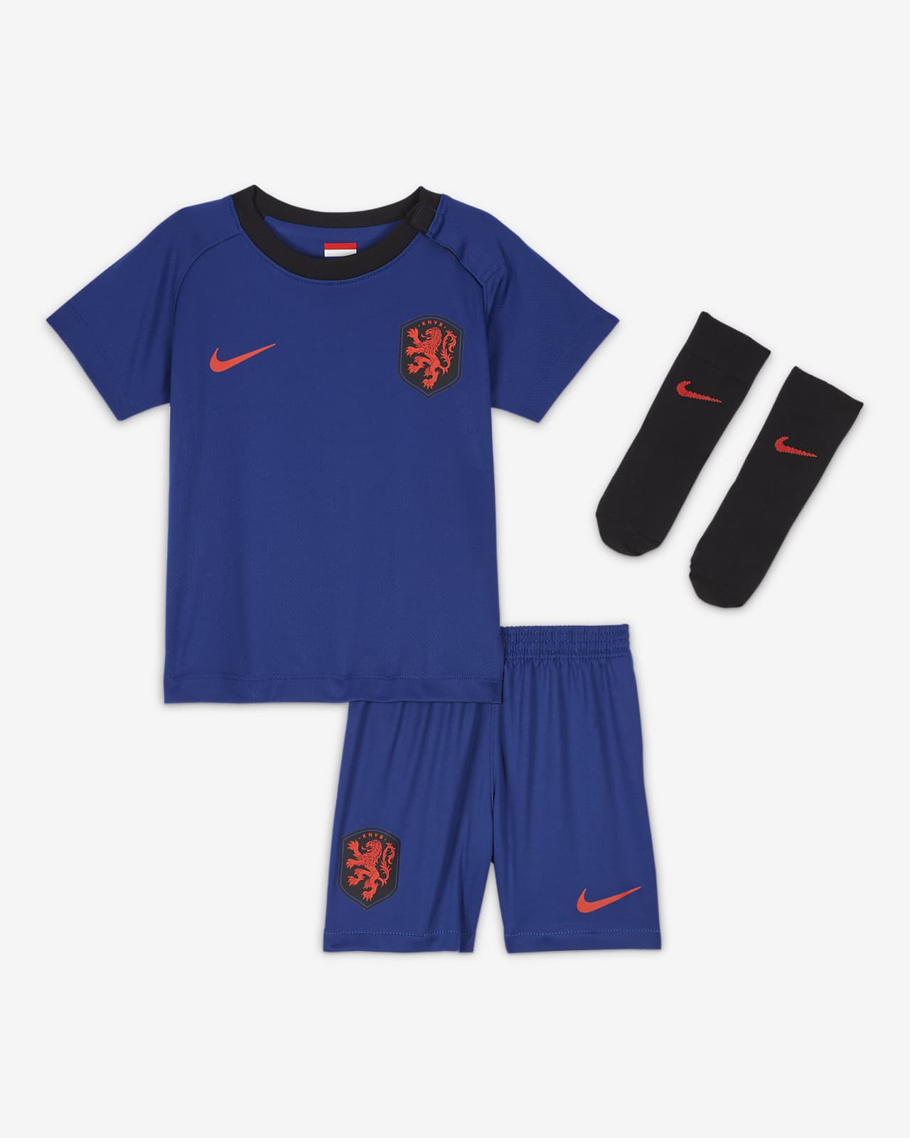 Beukende offset totaal Nederland 2022/23 Uit Voetbaltenue voor baby's/peuters. Nike NL