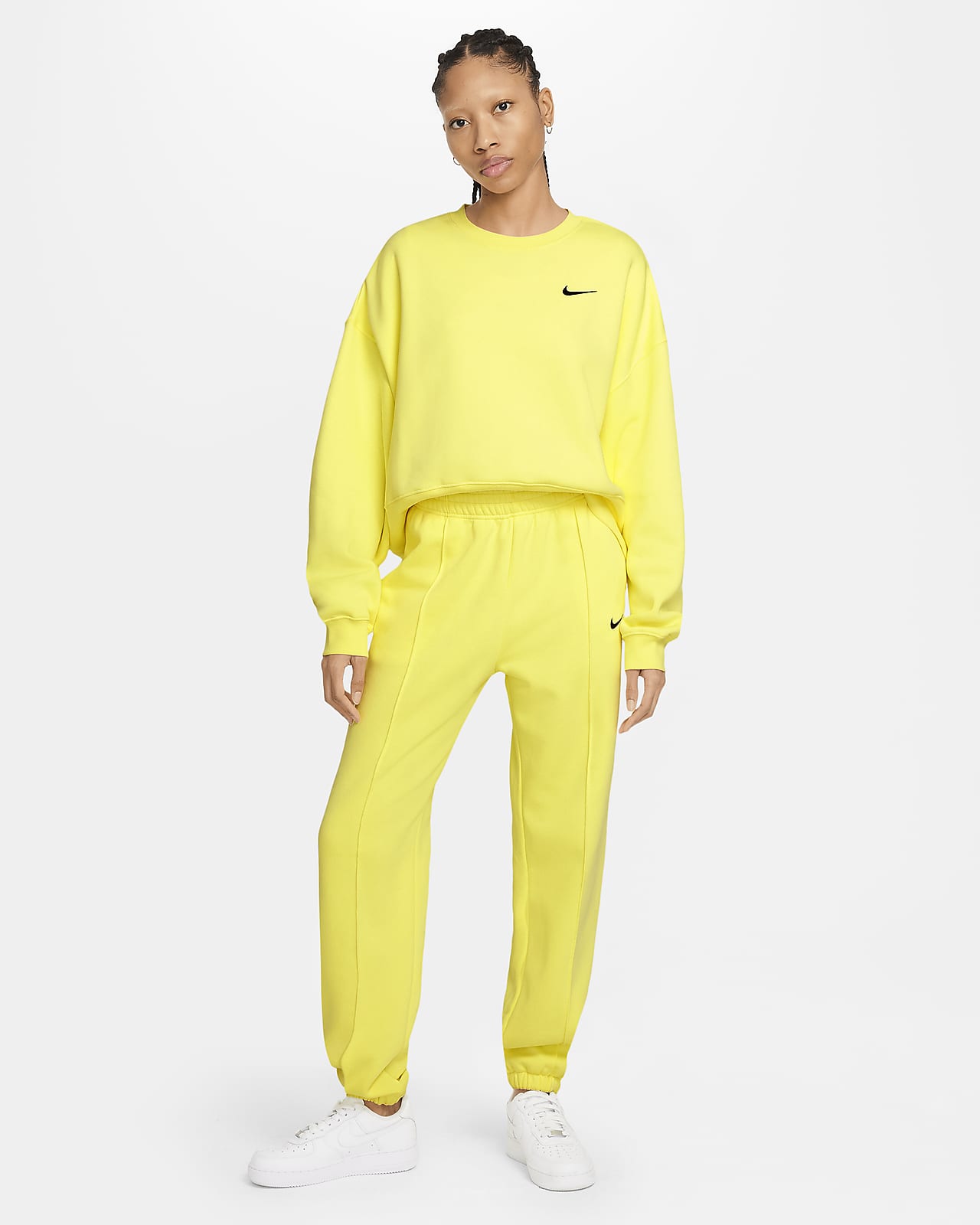 Top corto in fleece Nike Sportswear - Donna. Nike IT