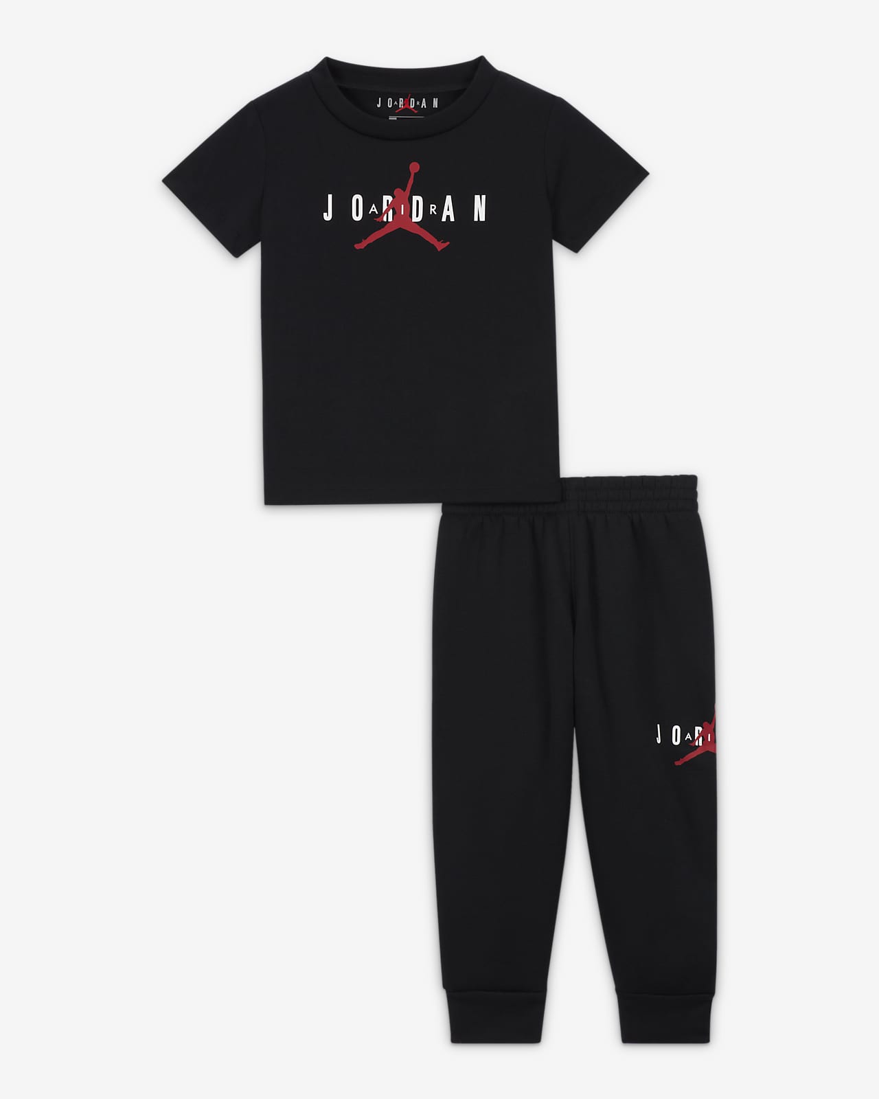 Set med hållbara byxor Jumpman Jordan för baby (12-24 mån)