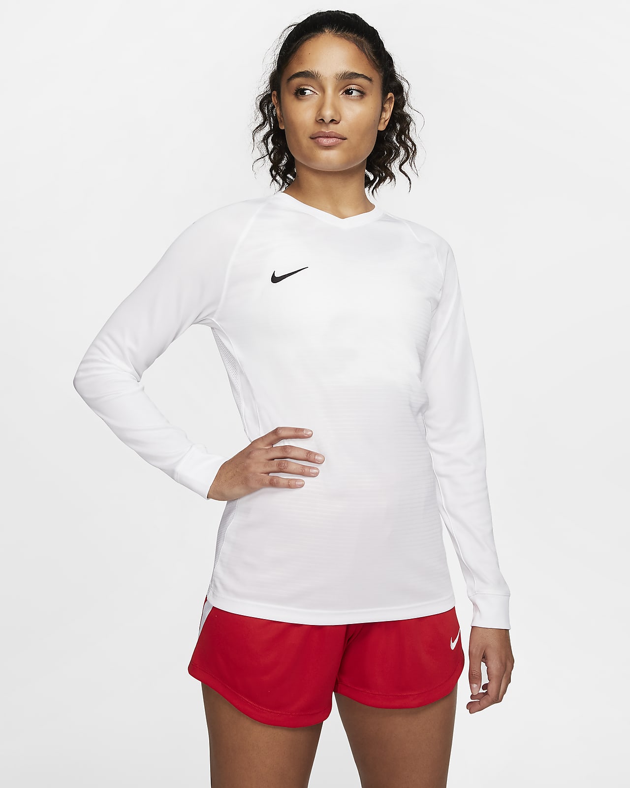 Camiseta de fútbol de manga larga para mujer Nike Dri-FIT Tiempo Premier.  Nike.com