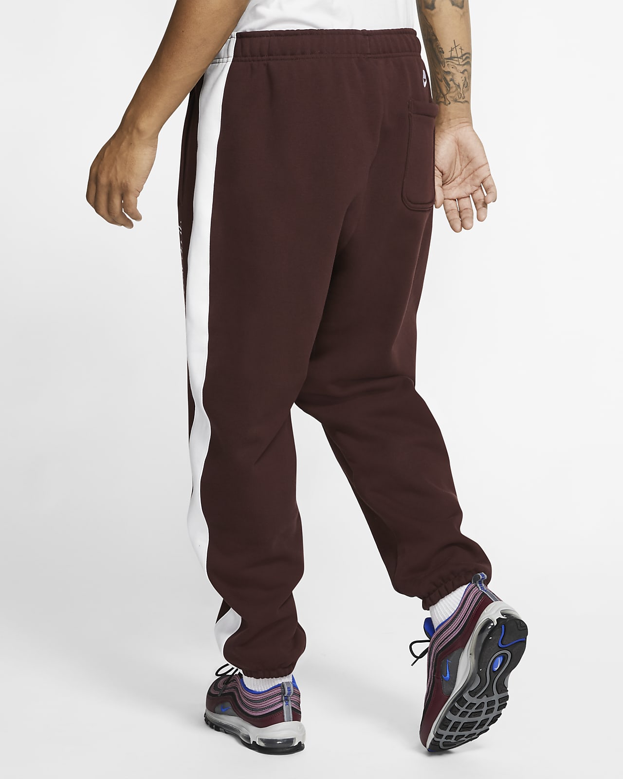 pantaloni nike uomo marroni