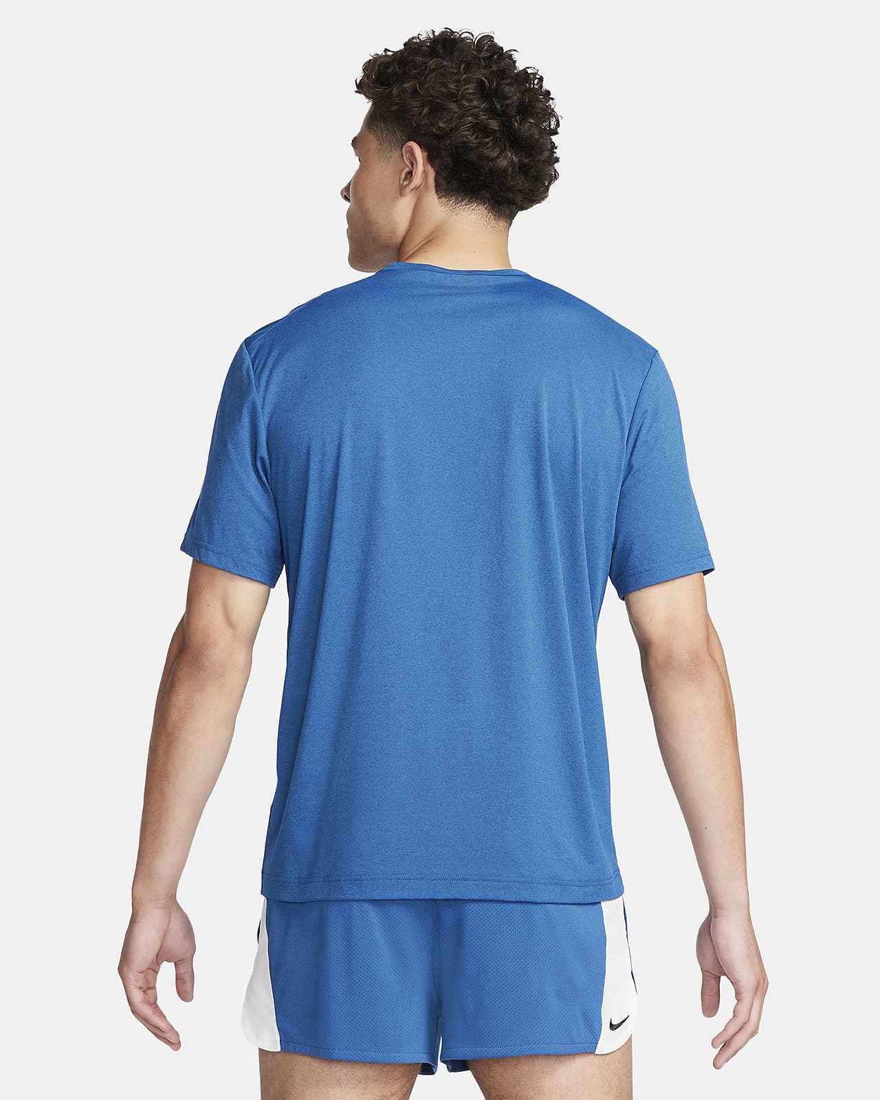 Playera de running de manga corta Dri FIT para hombre Nike Track Club