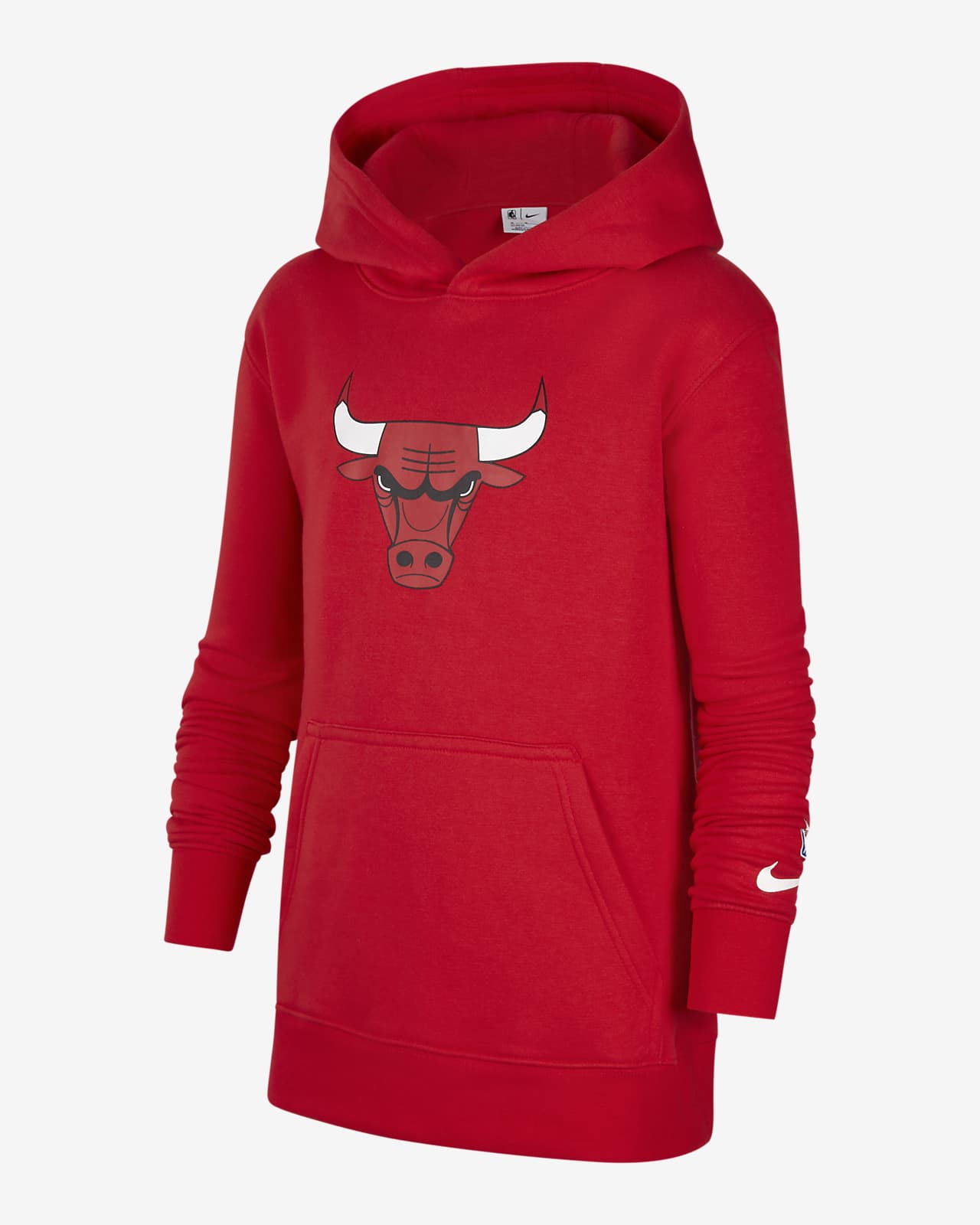 Chicago Bulls Toddler Pullover Fleece Hoodie