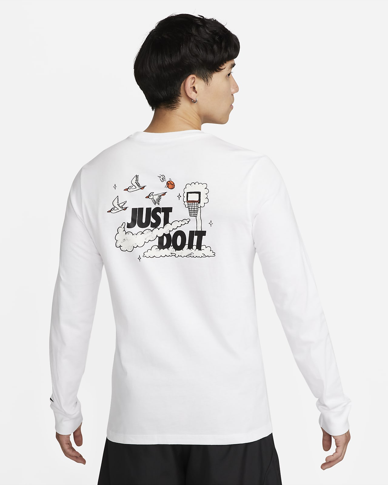 Caramelo abuela Soplar Nike 'Just Do It.' Men's Long-Sleeve T-Shirt. Nike ID